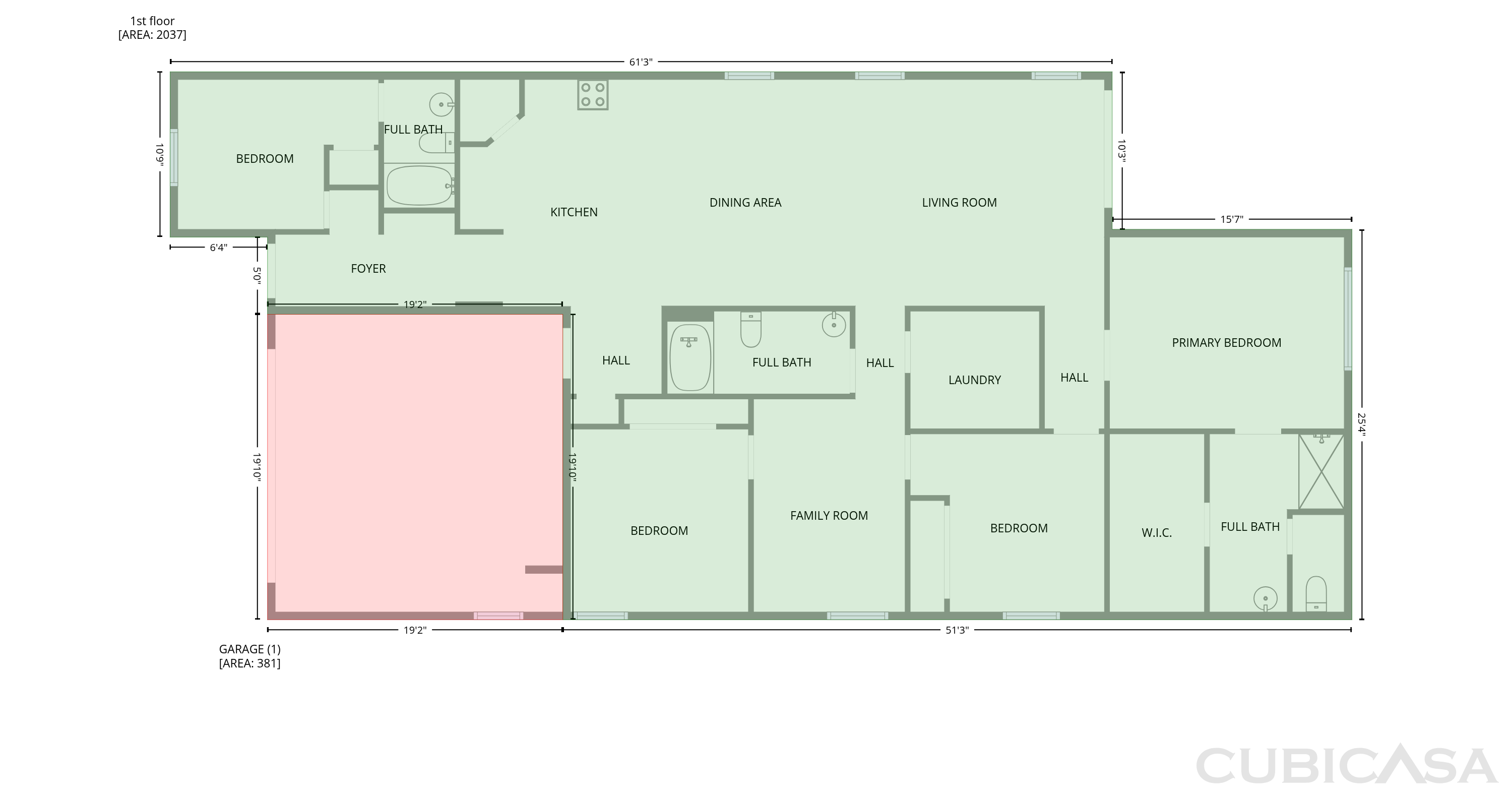 Main Floor of 12701 N Gibbs Ave, Marana, AZ