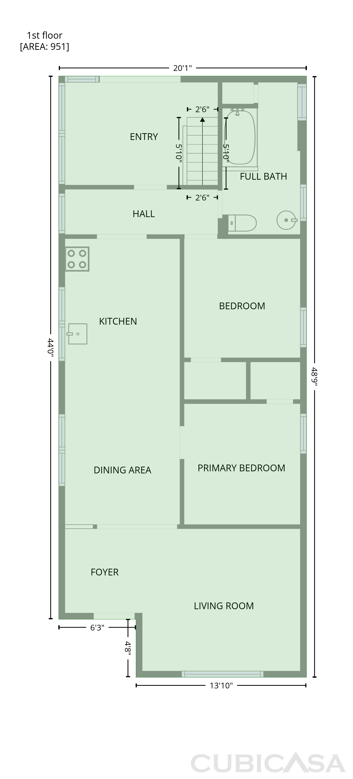 Second Floor of 3214 SE 9th Ave, Portland, OR