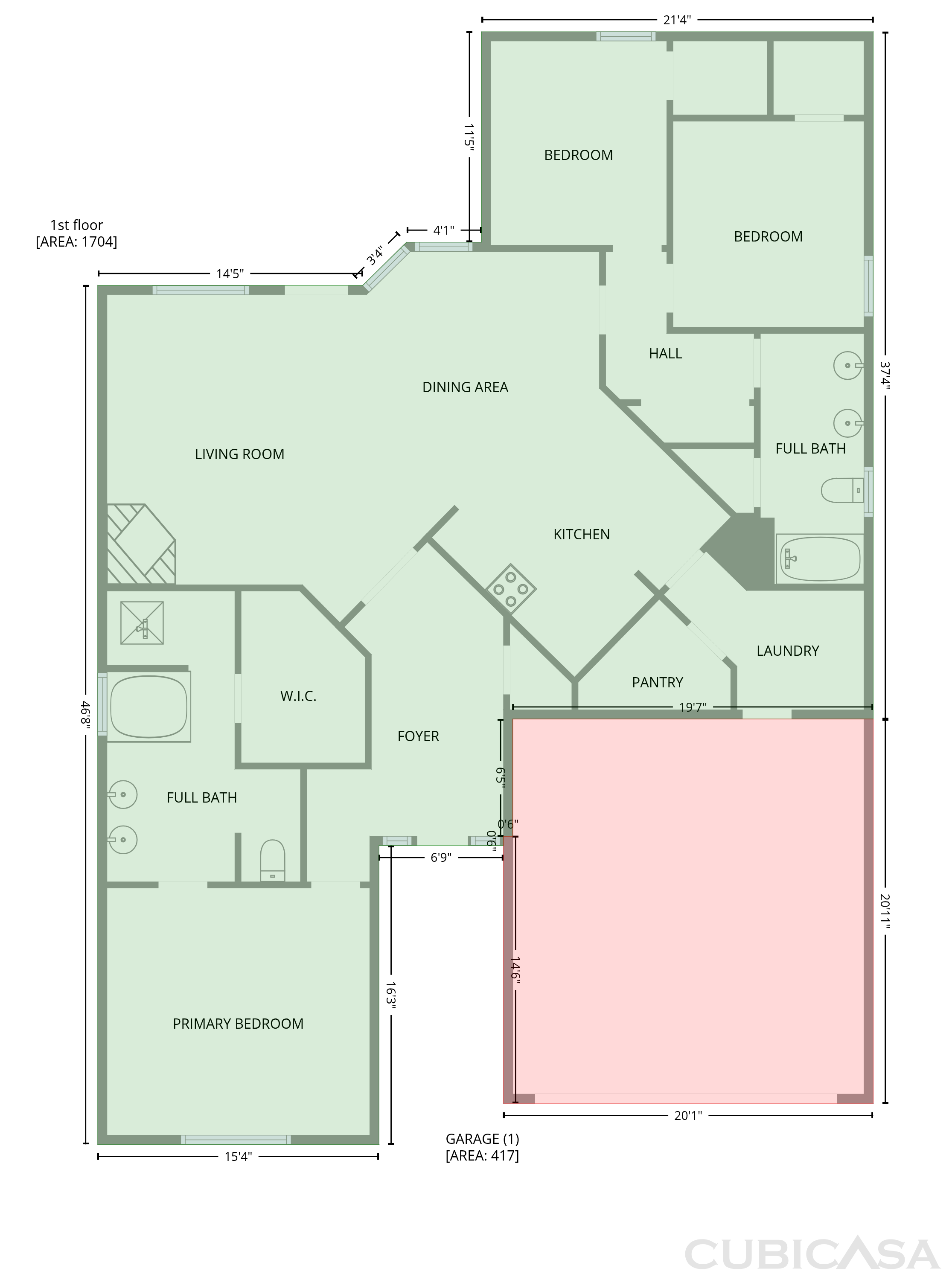 Main Floor of 4617 Deal Dr, Fort Worth, TX