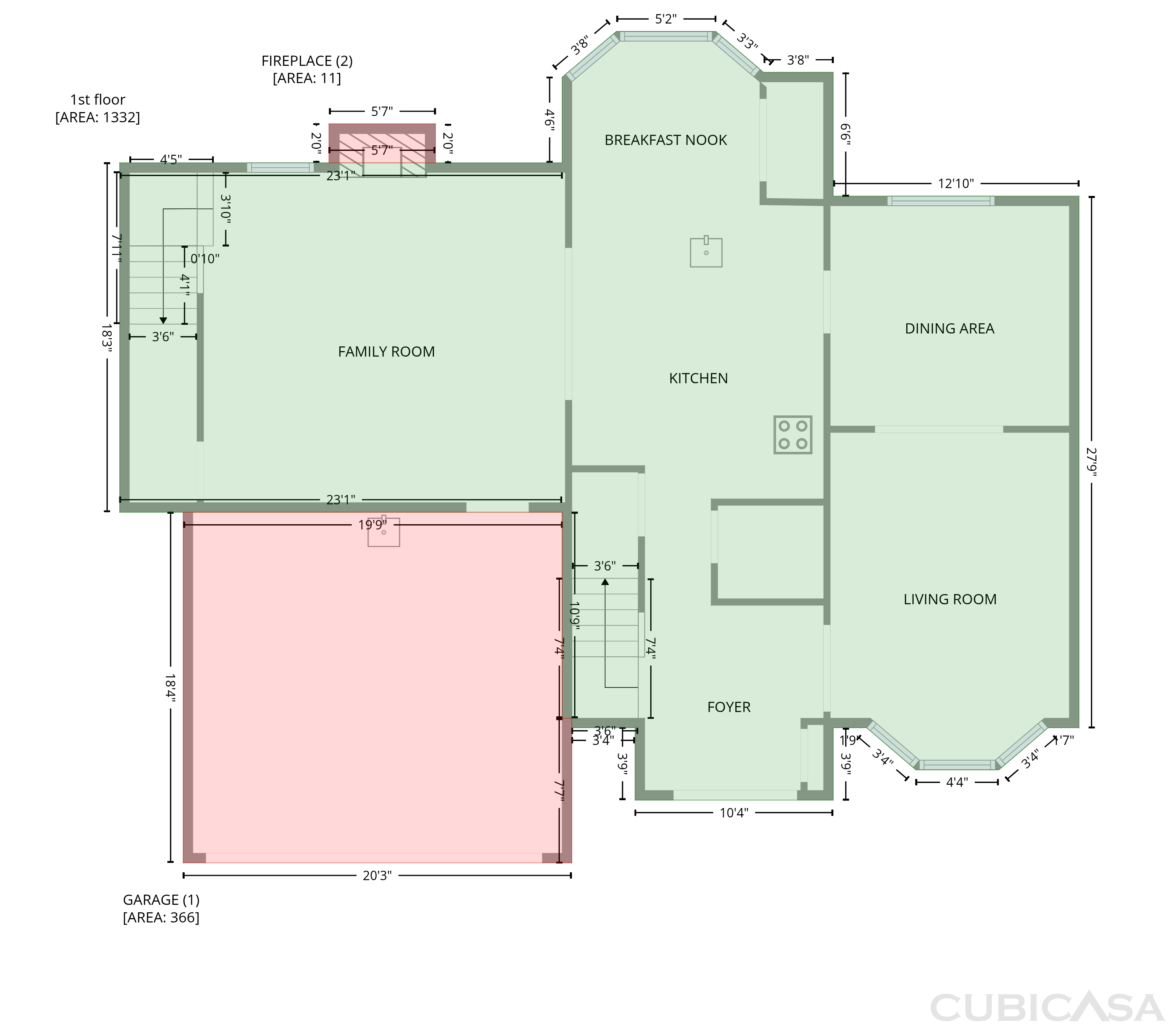 Main Floor of 6169 Remington Park, Lithonia, GA