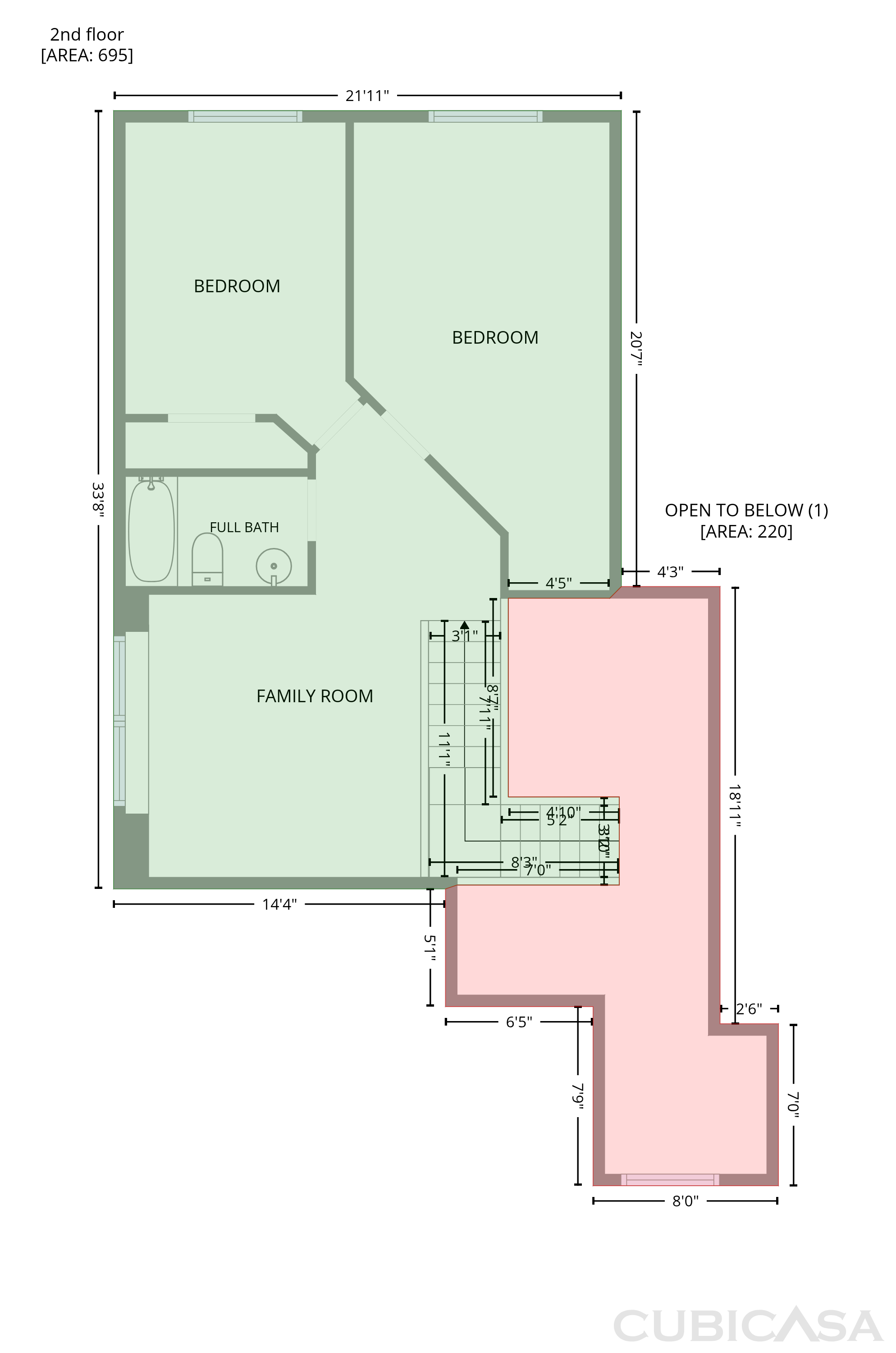 Second Floor of 5800 Chuck Wagon Ln, McKinney, TX