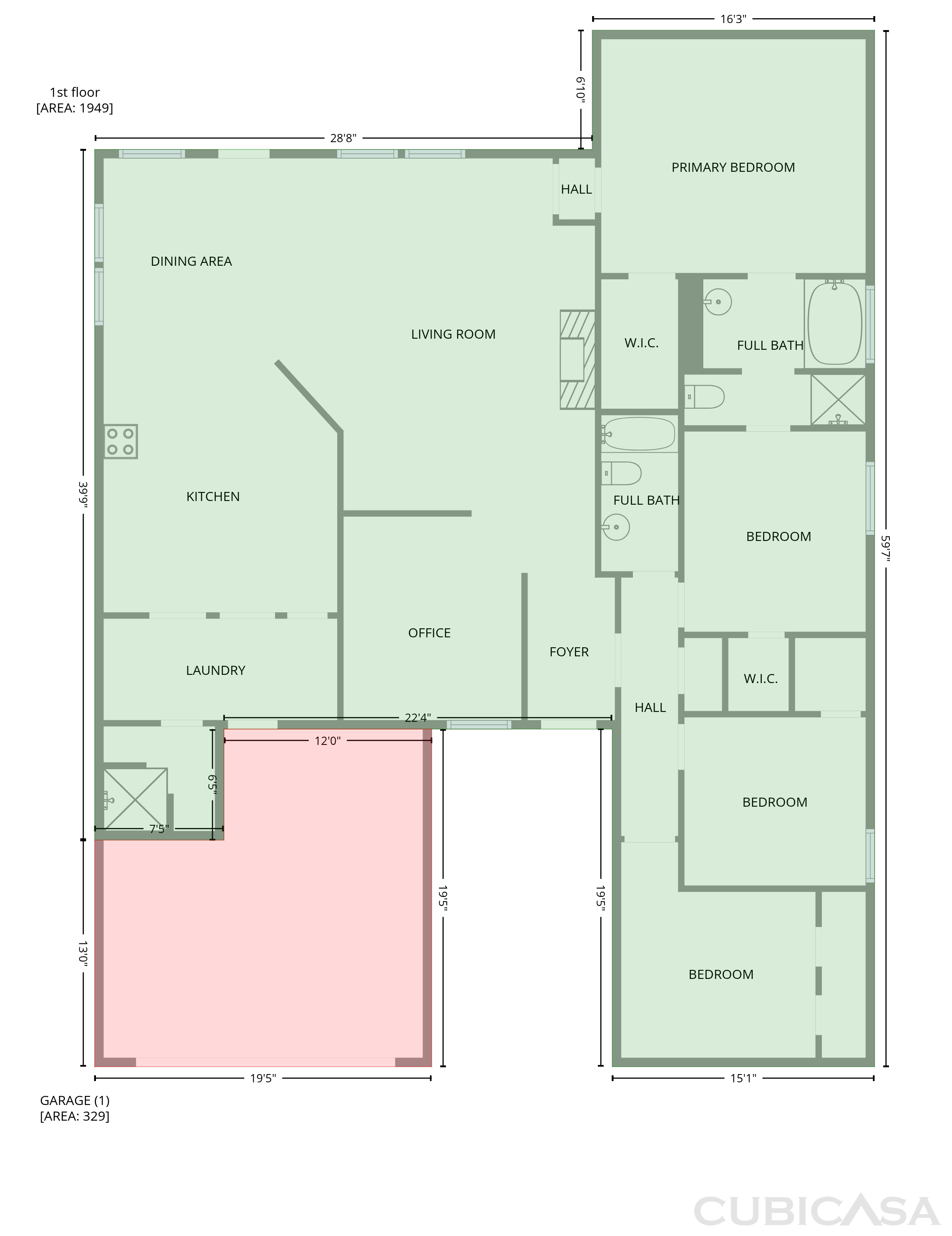 Main Floor of 2127 Hannover Way, Spring, TX