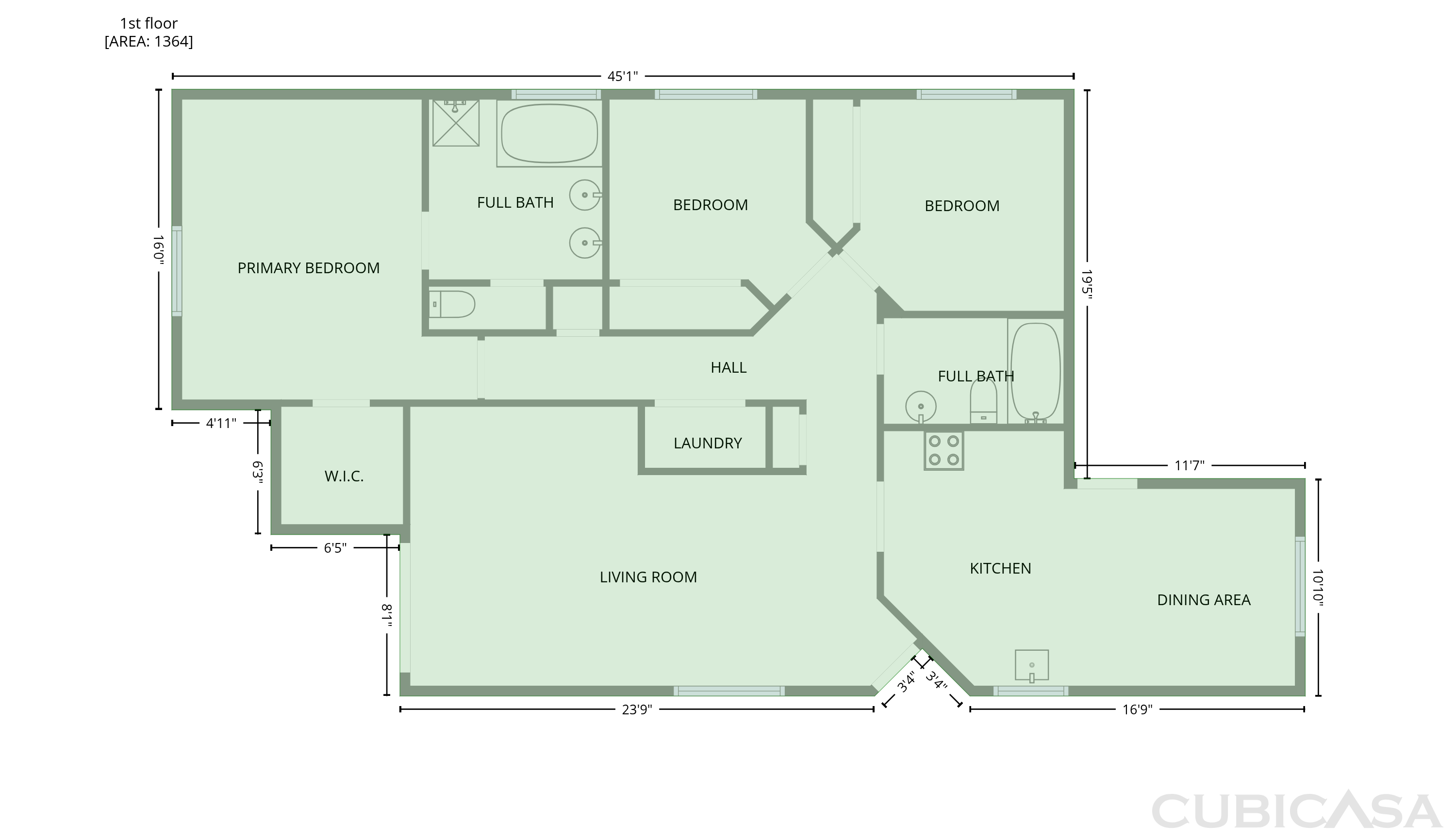Main Floor of 2018 E Windsong Dr, Phoenix, AZ