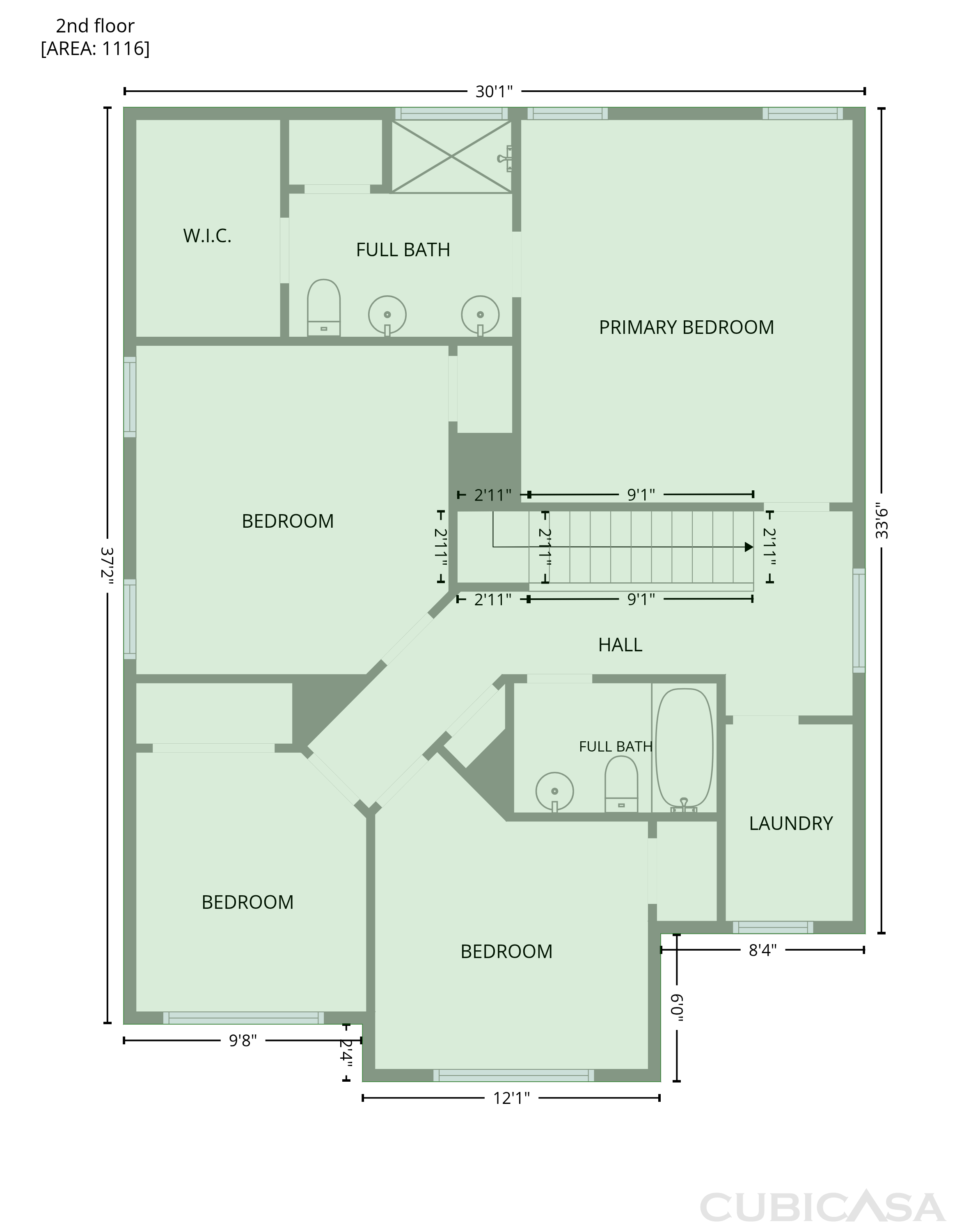 Second Floor of 34 Ramsgate Dr, Clayton, NC