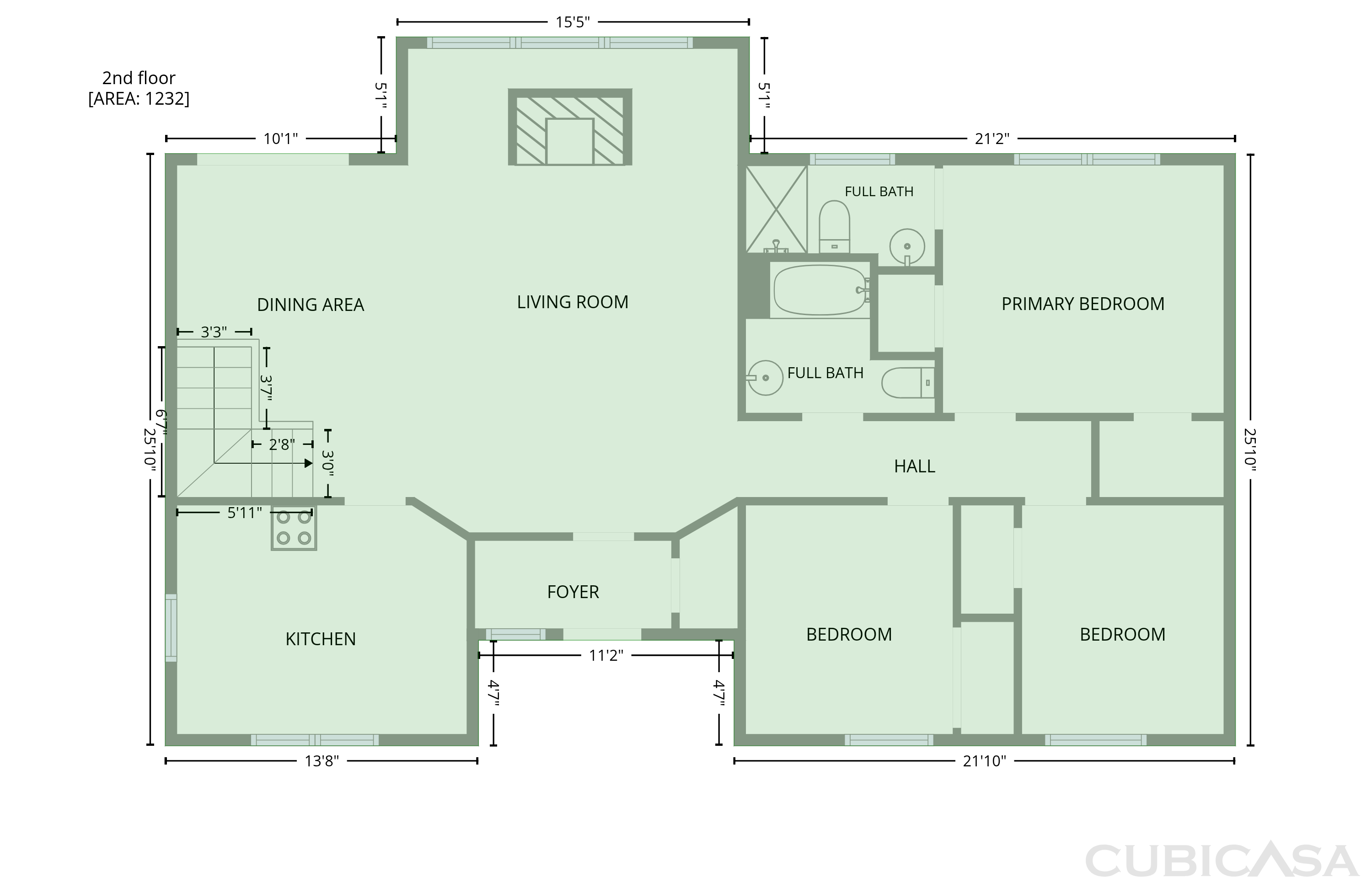 Second Floor of 7511 Orient Ave, Kansas City, KS