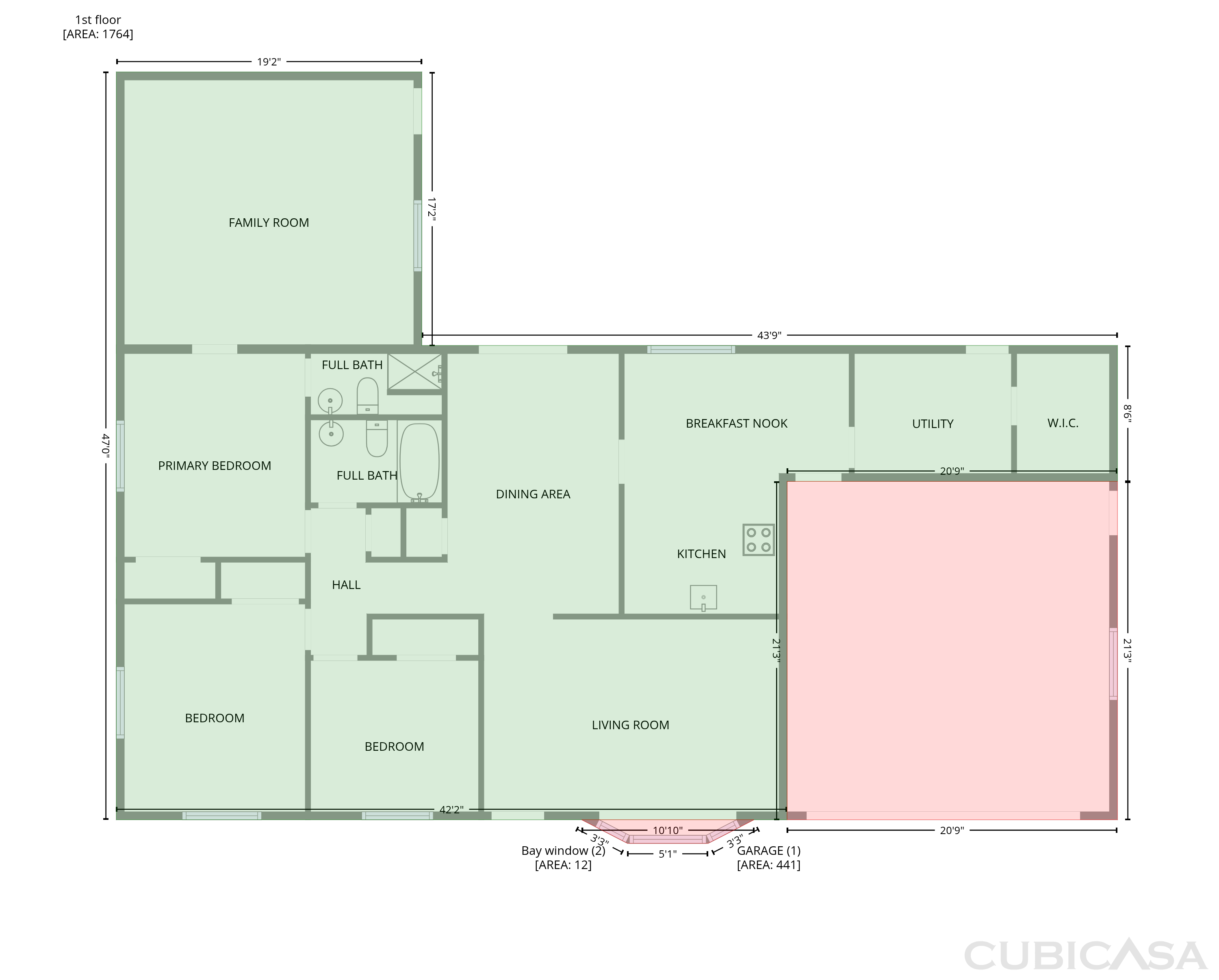 Main Floor of 209 Dana Dr, Collinsville, IL