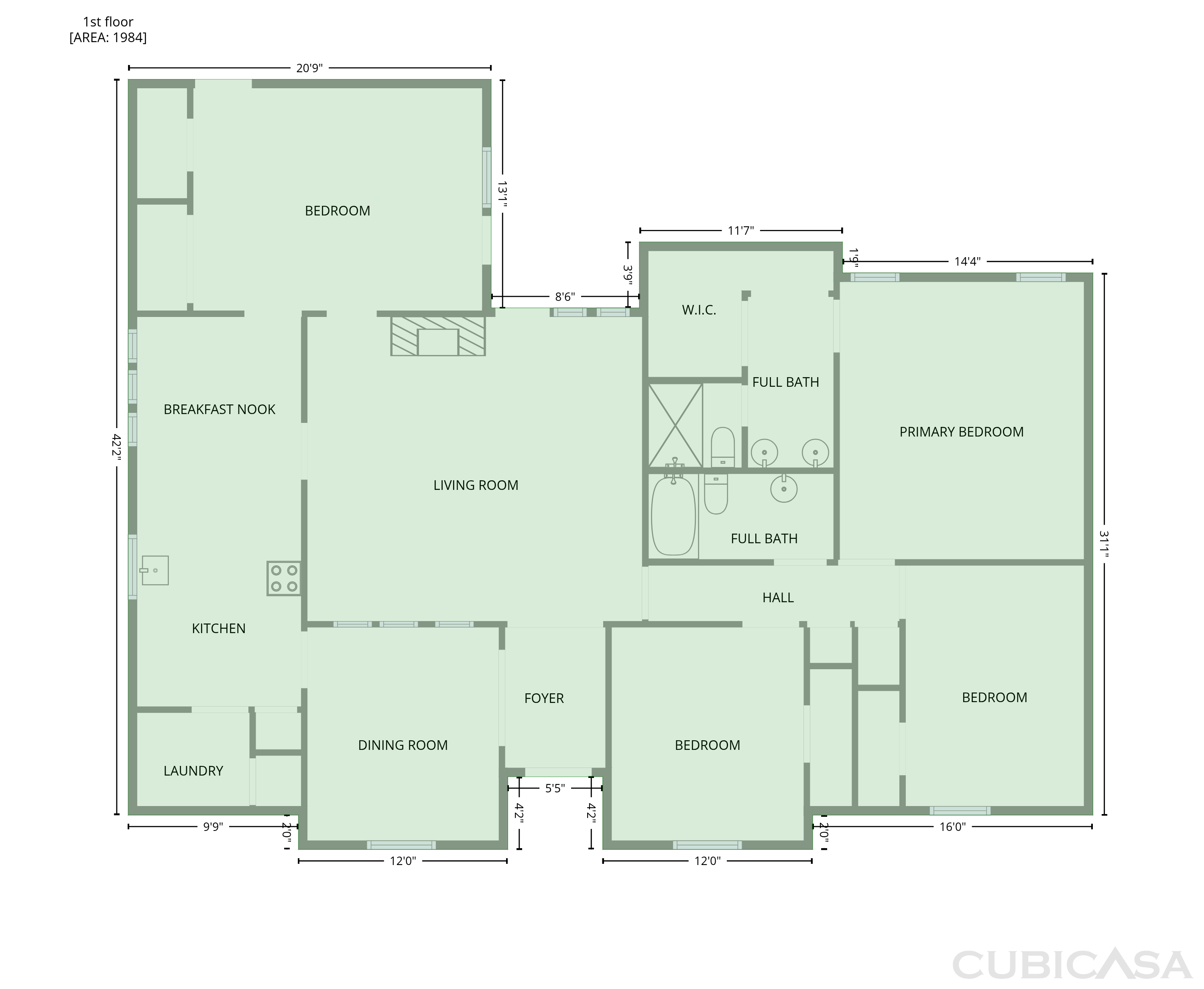 Main Floor of 711 Rush Creek Dr, Allen, TX