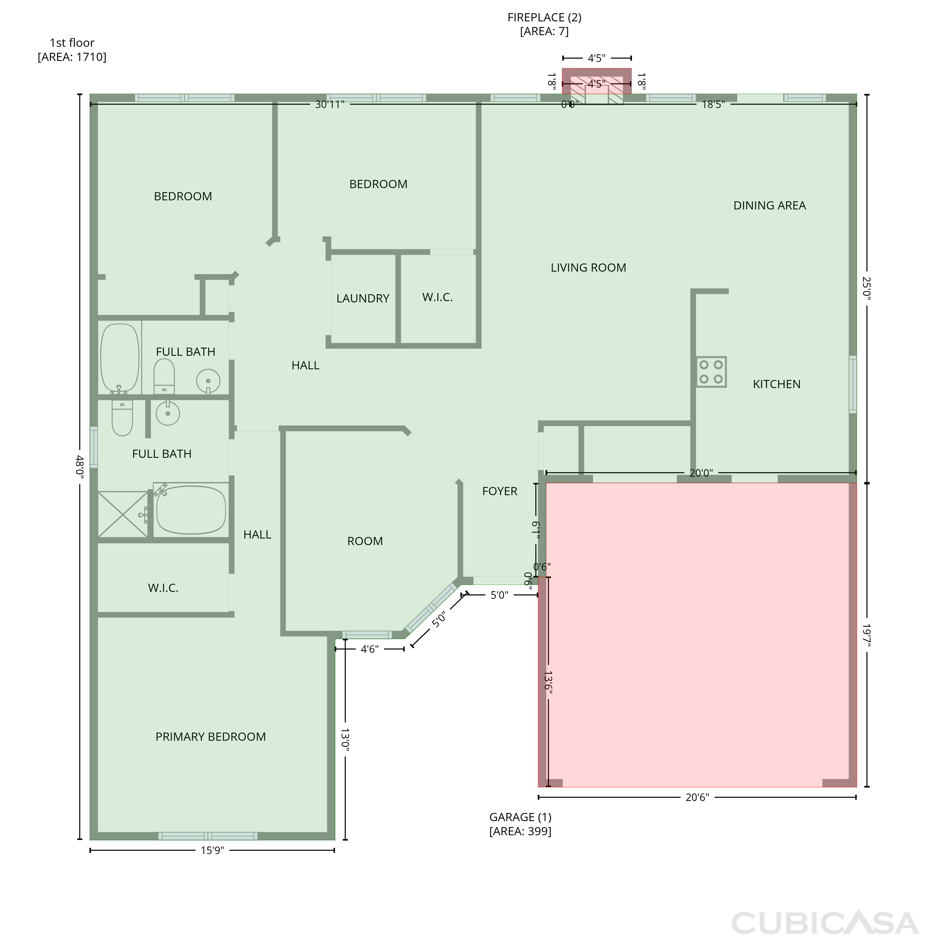 Main Floor of 12839 Glengary Dr, Fishers, IN