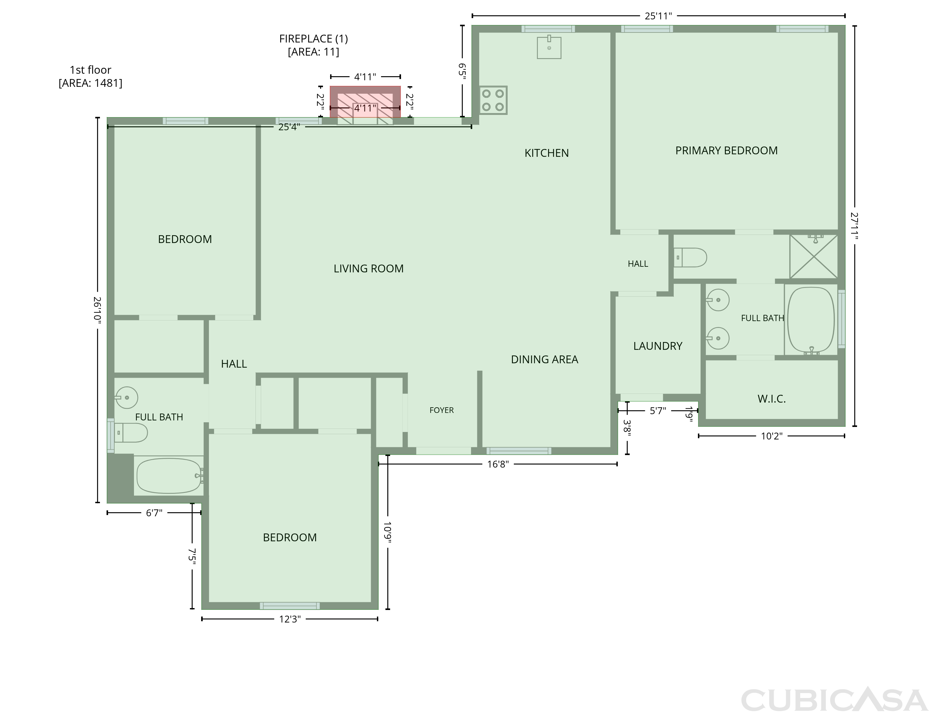 Main Floor of 11239 Twin Spires Dr, Flint, TX