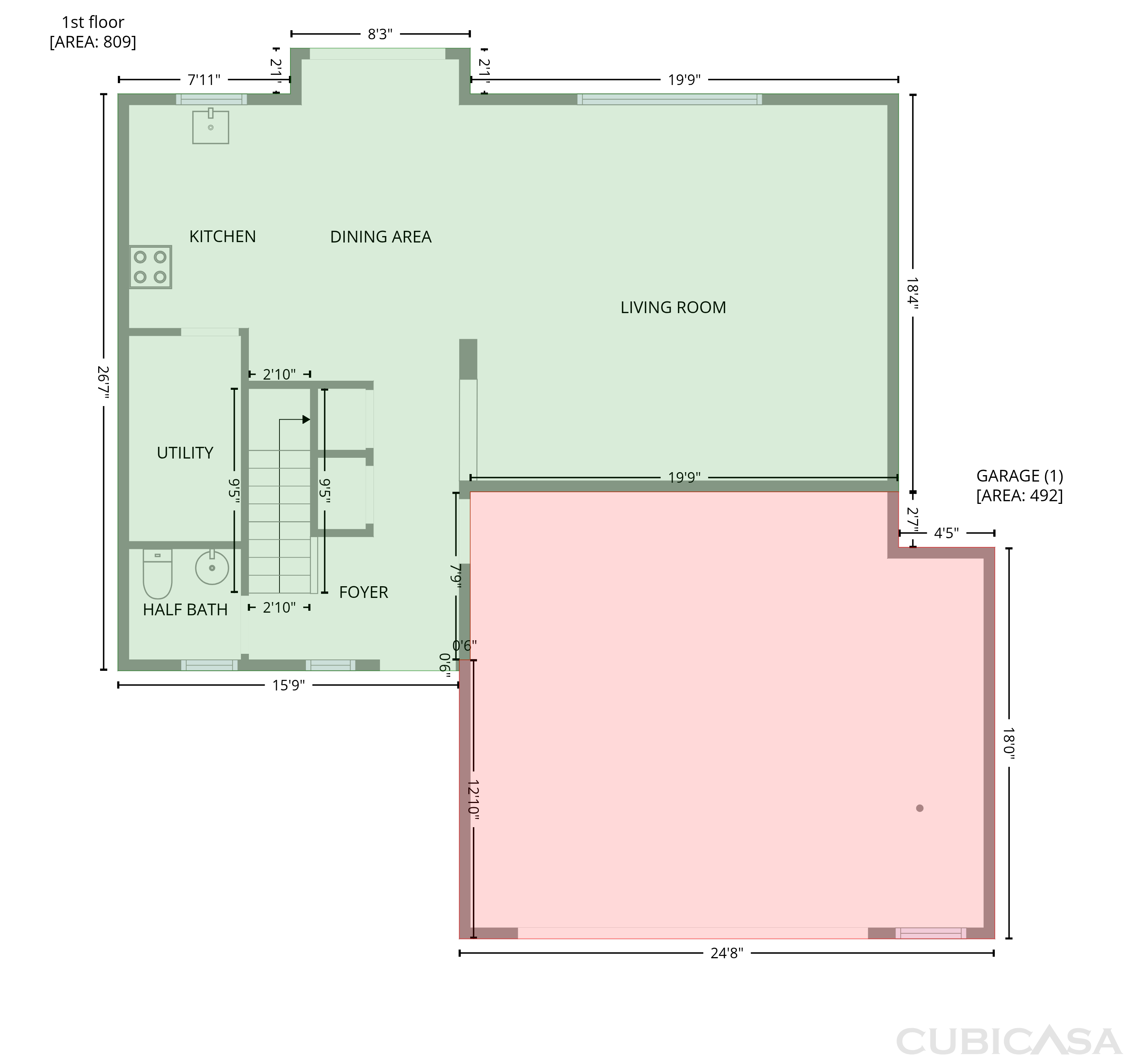 Main Floor of 3211 Waterloo Cir, Indianapolis, IN