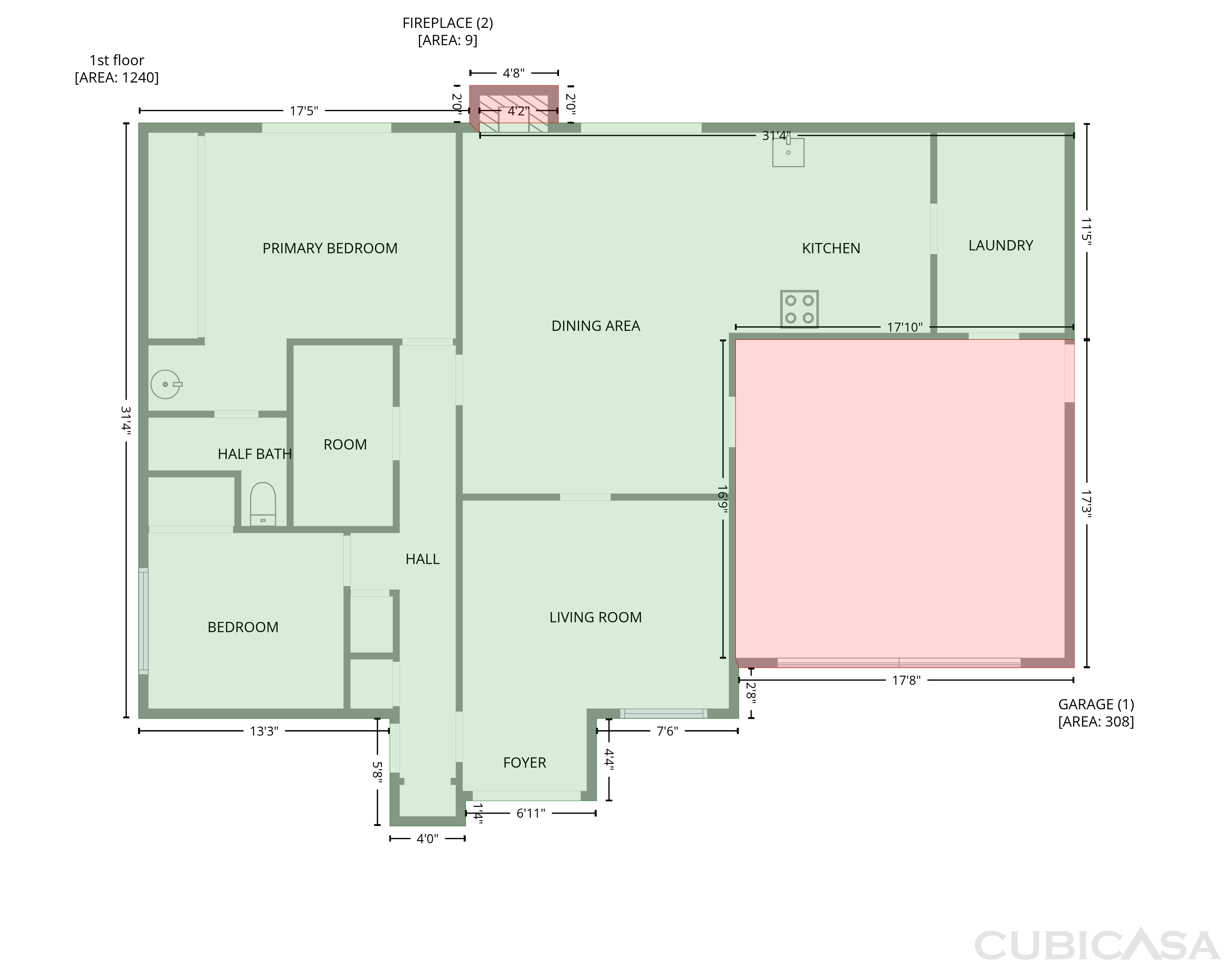 Main Floor of 648 Brentwood Ave, Upland, CA