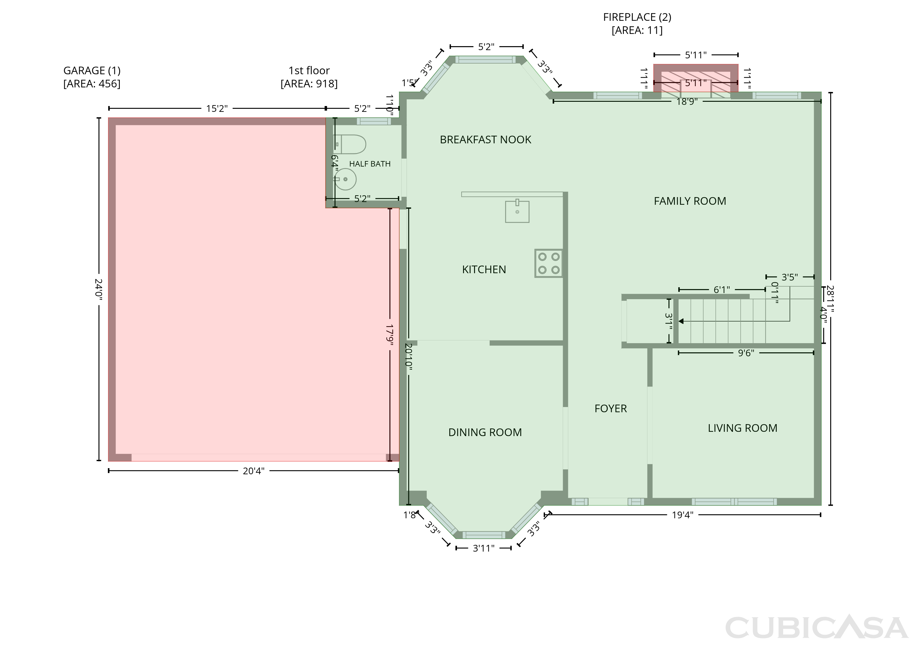 Main Floor of 2470 Miller Oaks Cir, Decatur, GA