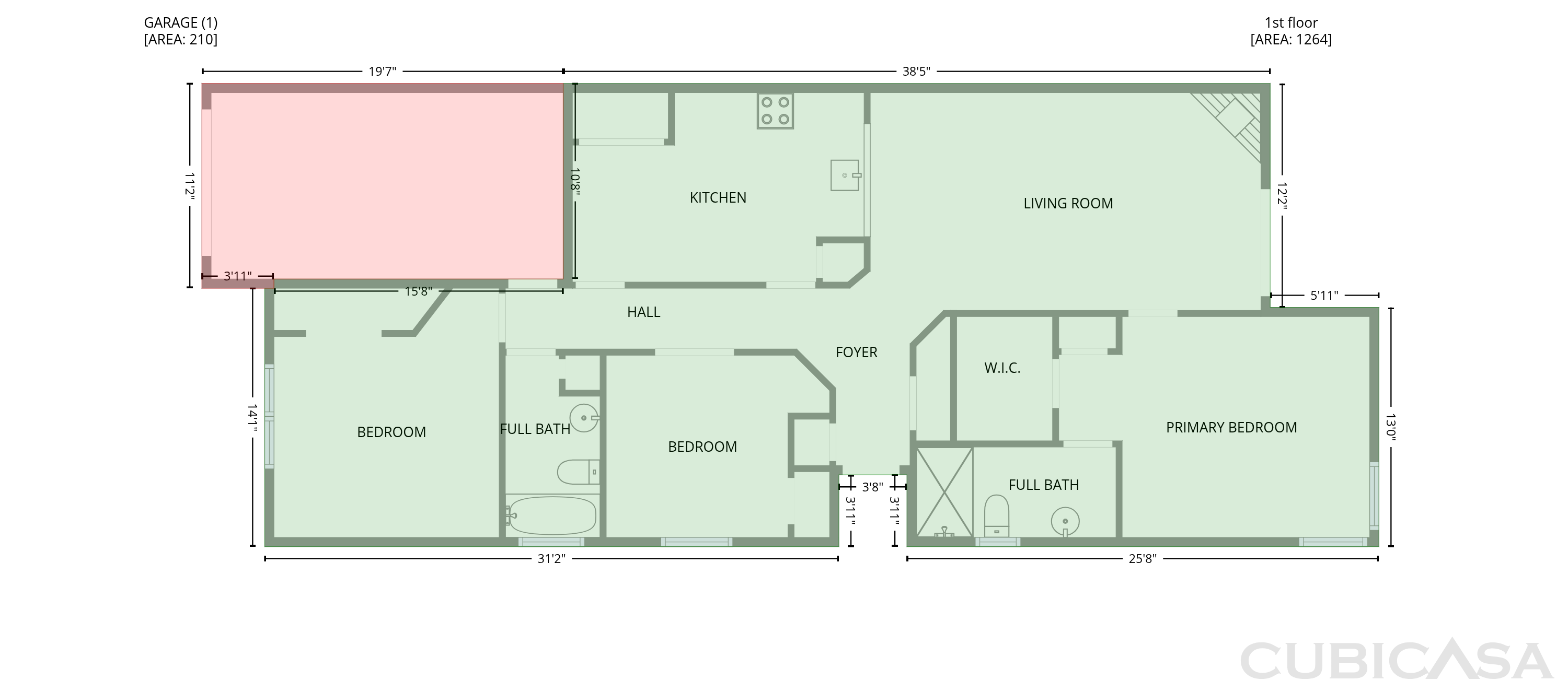 Main Floor of 2512 Townsquare Dr, Jacksonville, FL