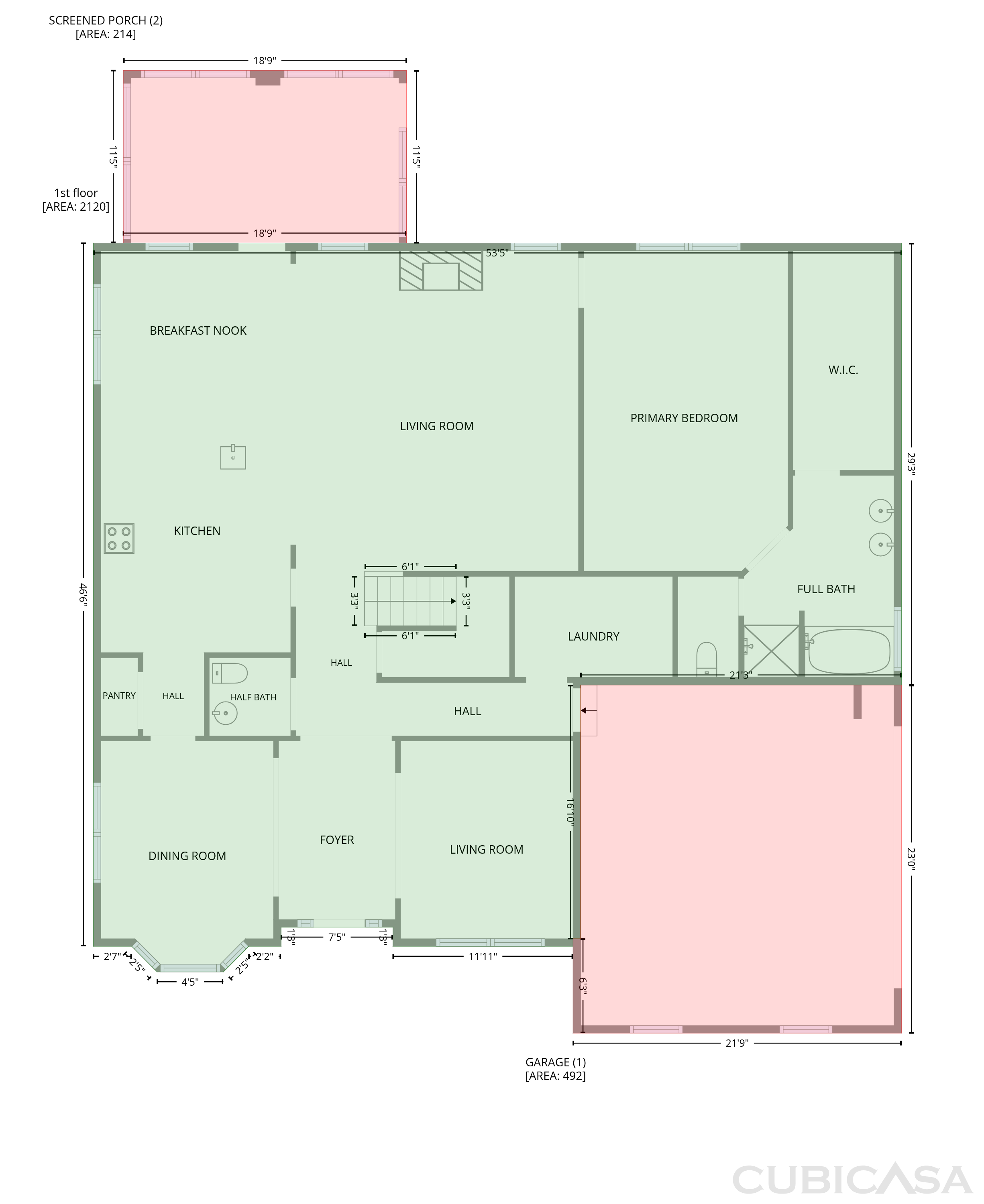 Main Floor of 2633 Park Ridge Blvd, Rock Hill, SC