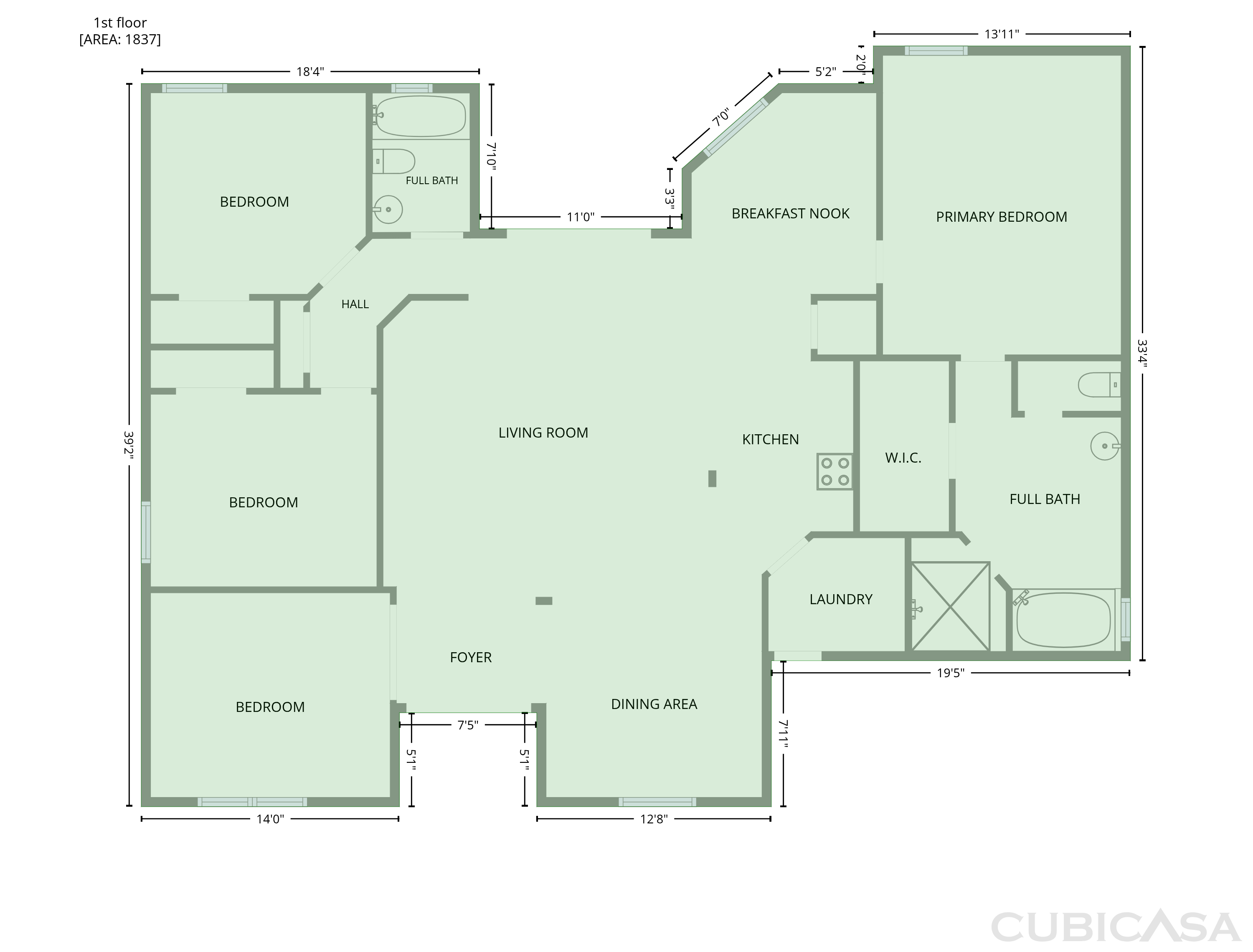 Main Floor of 222 Cloverdale Rd, Winter Haven, FL