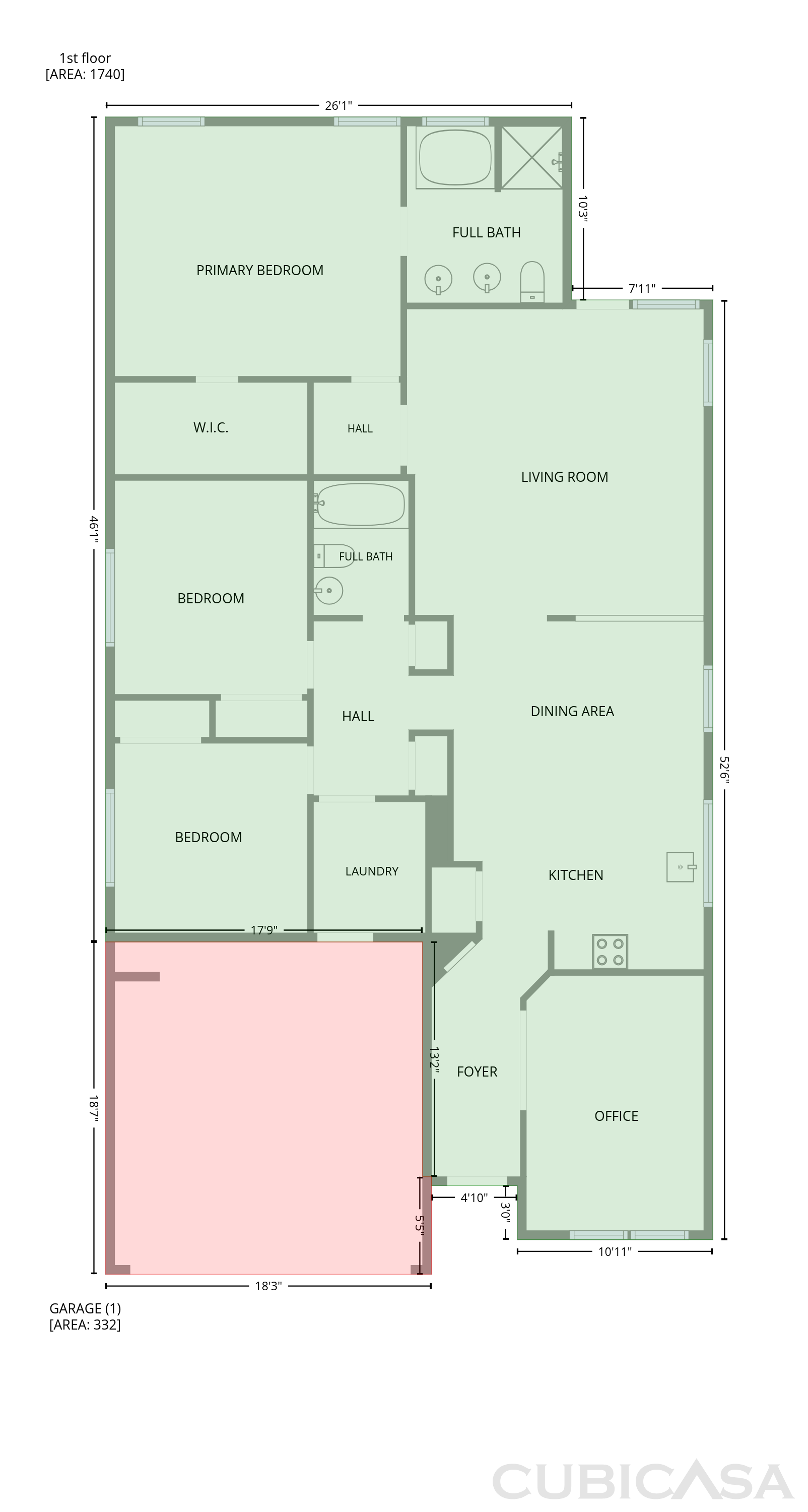 Main Floor of 9430 Lookover Bay, Converse, TX