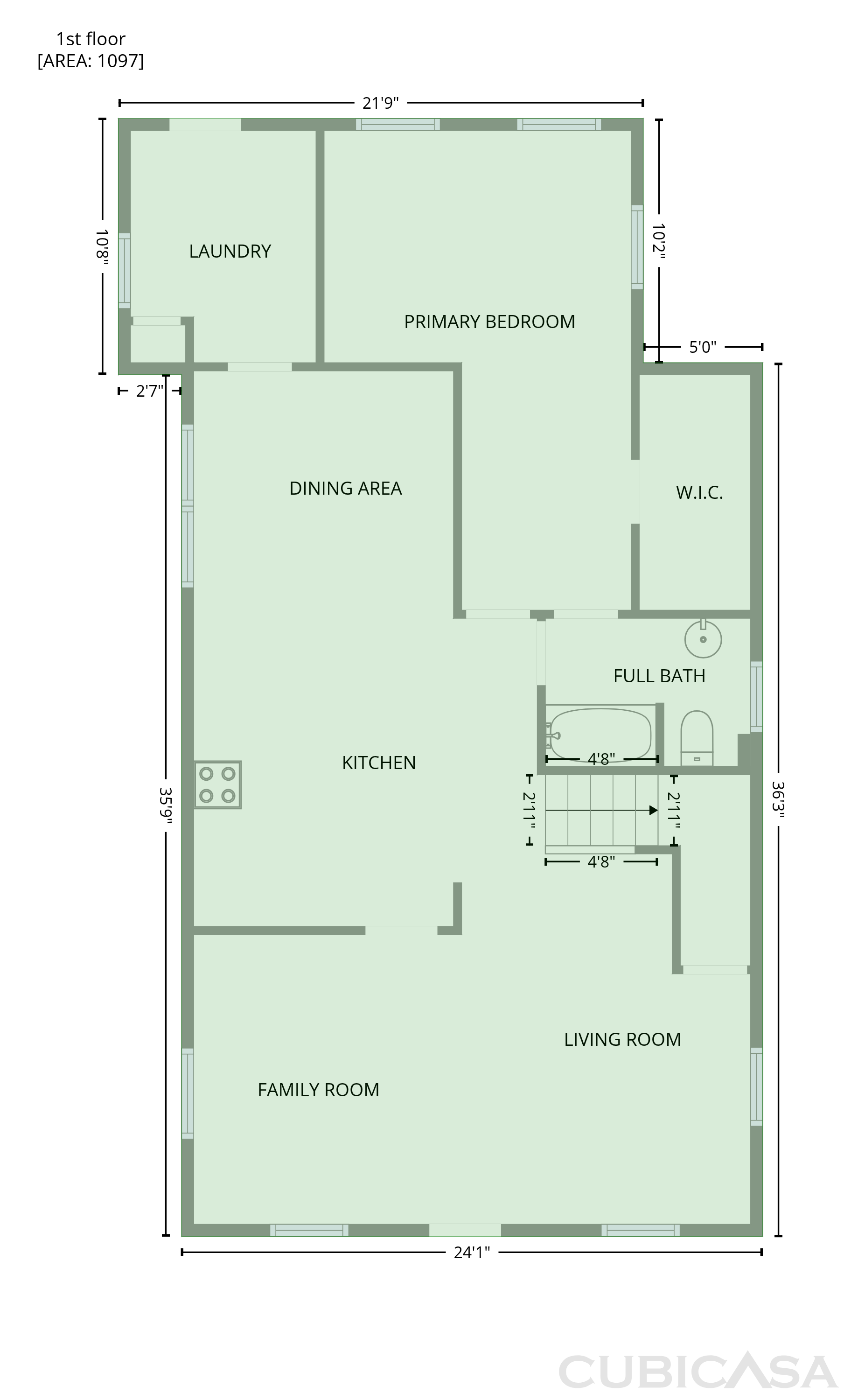 Main Floor of 4933 Lee St NE, Washington, DC