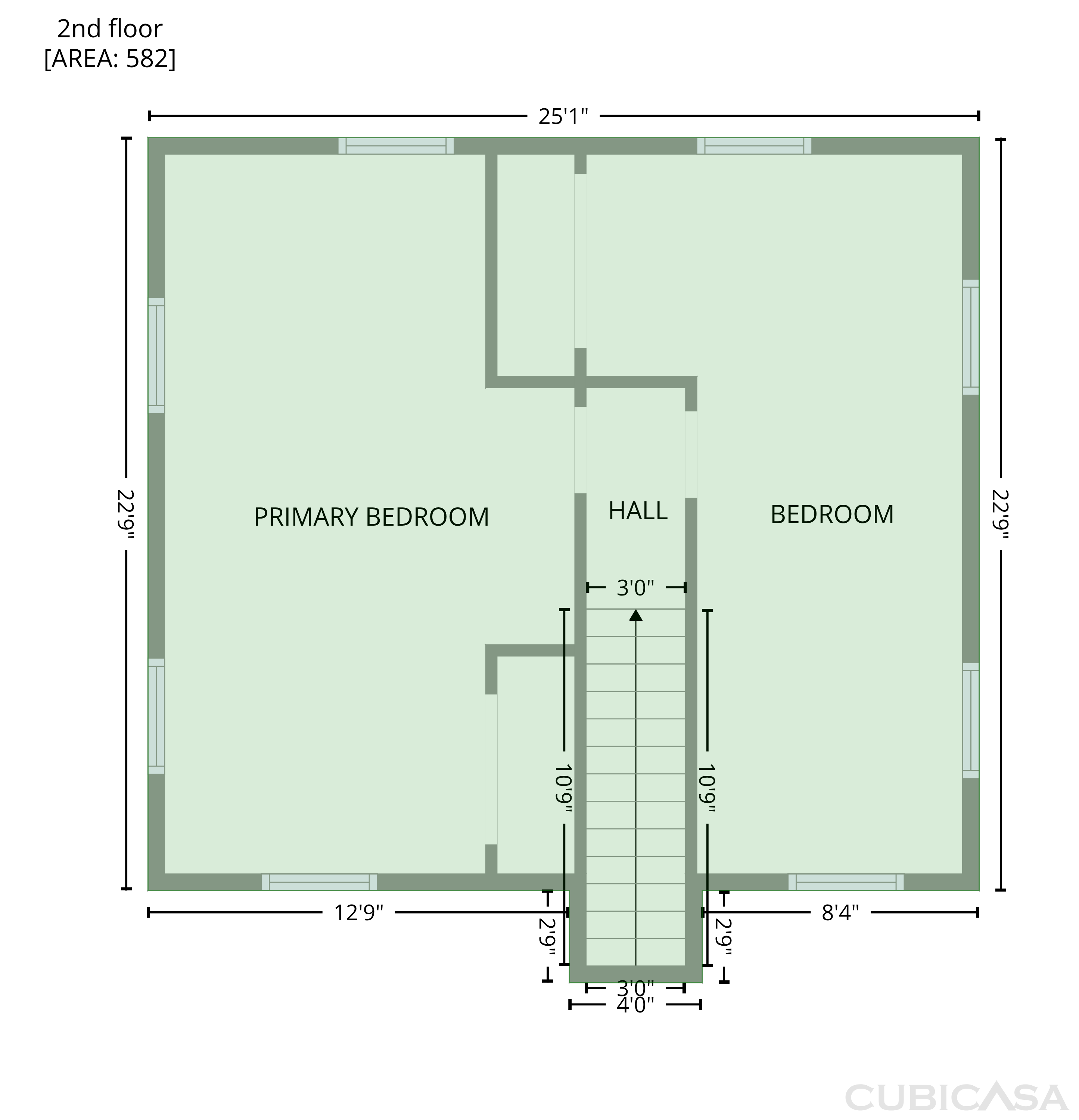 Second Floor of 921 N 6th St, Sayre, OK