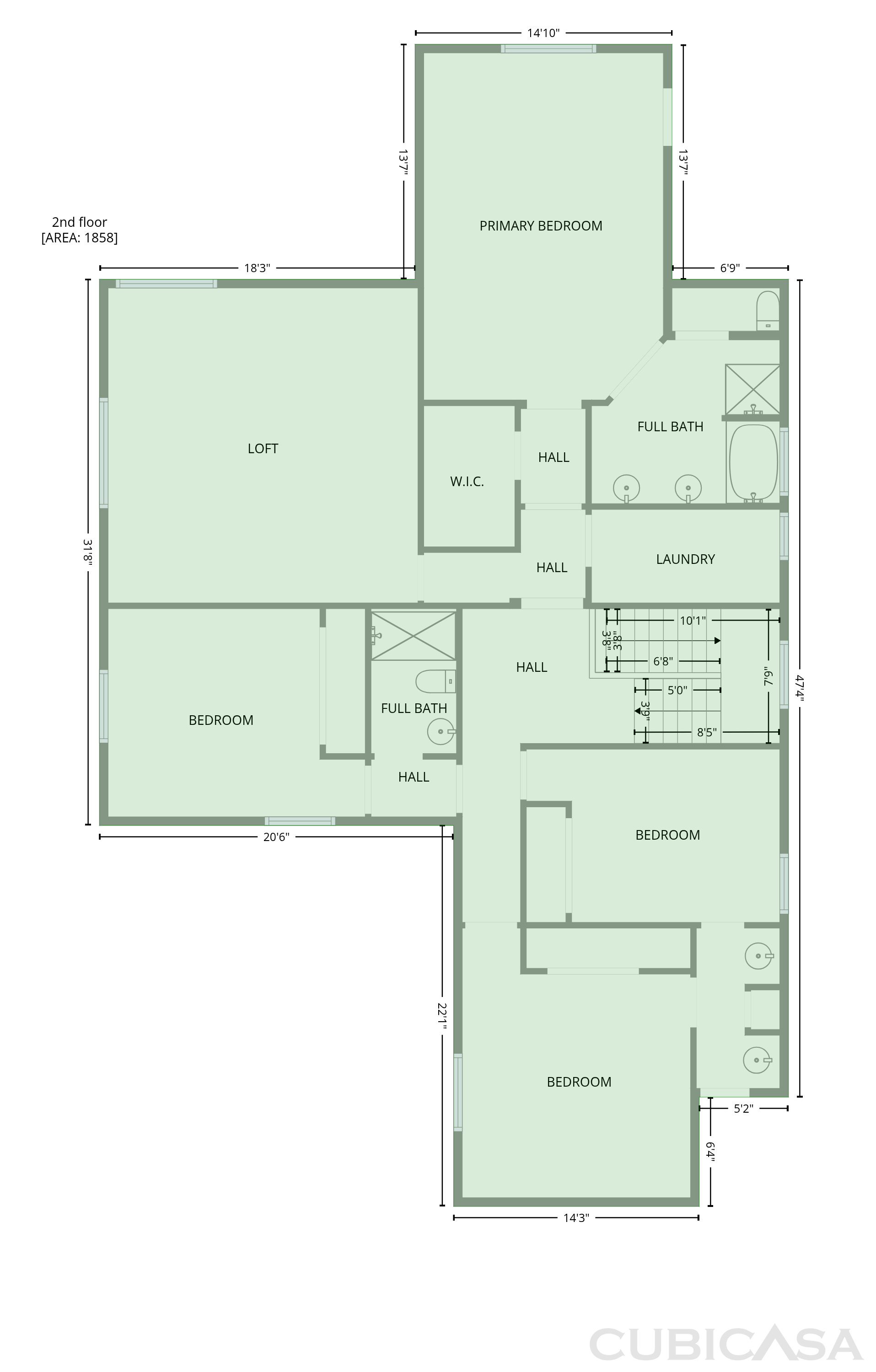 Second Floor of 8715 Quiet Meadows Trl, Windermere, FL
