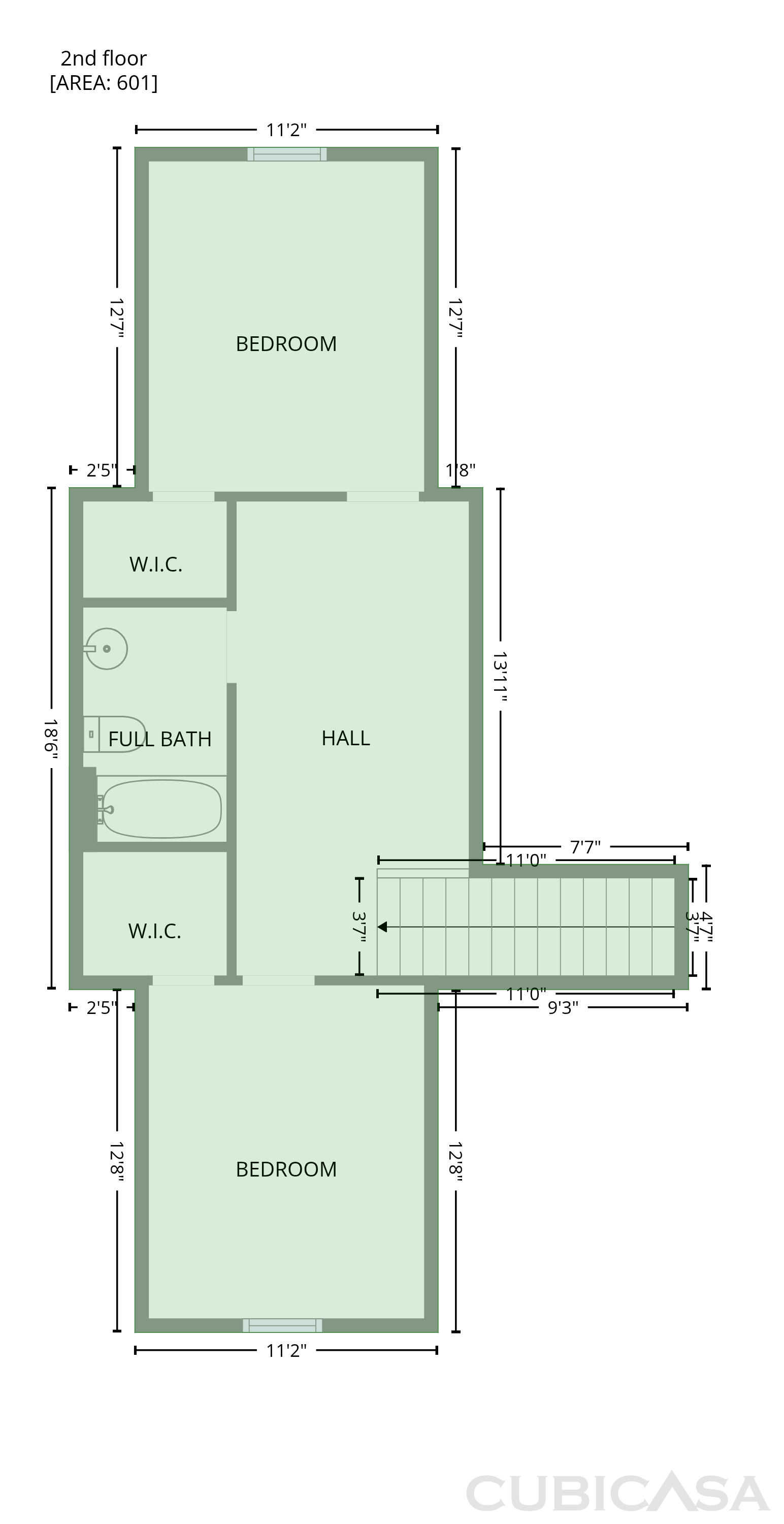 Second Floor of 116 Stonemill Ct, Irmo, SC