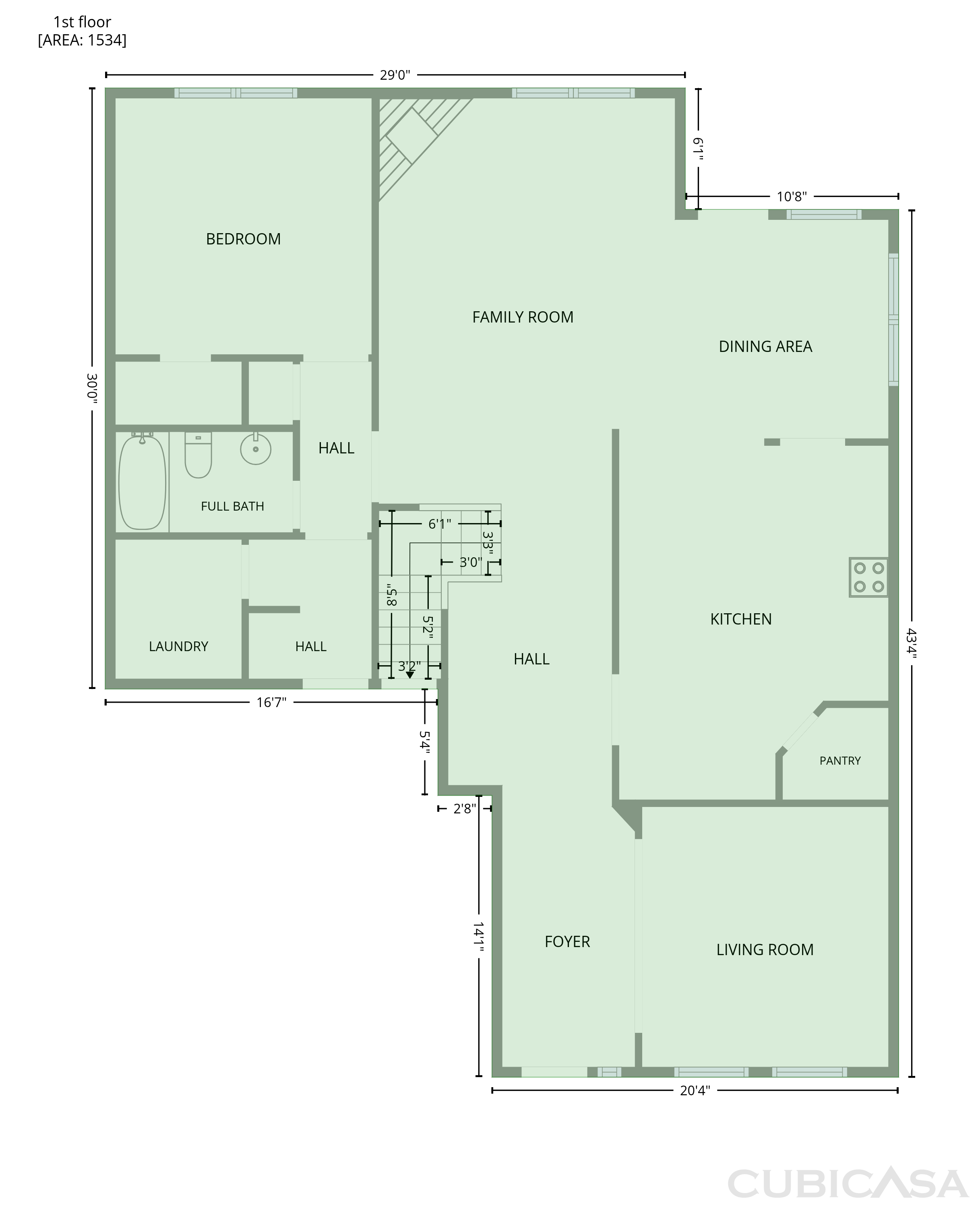 Main Floor of 17118 Jetton Park Ln, Humble, TX