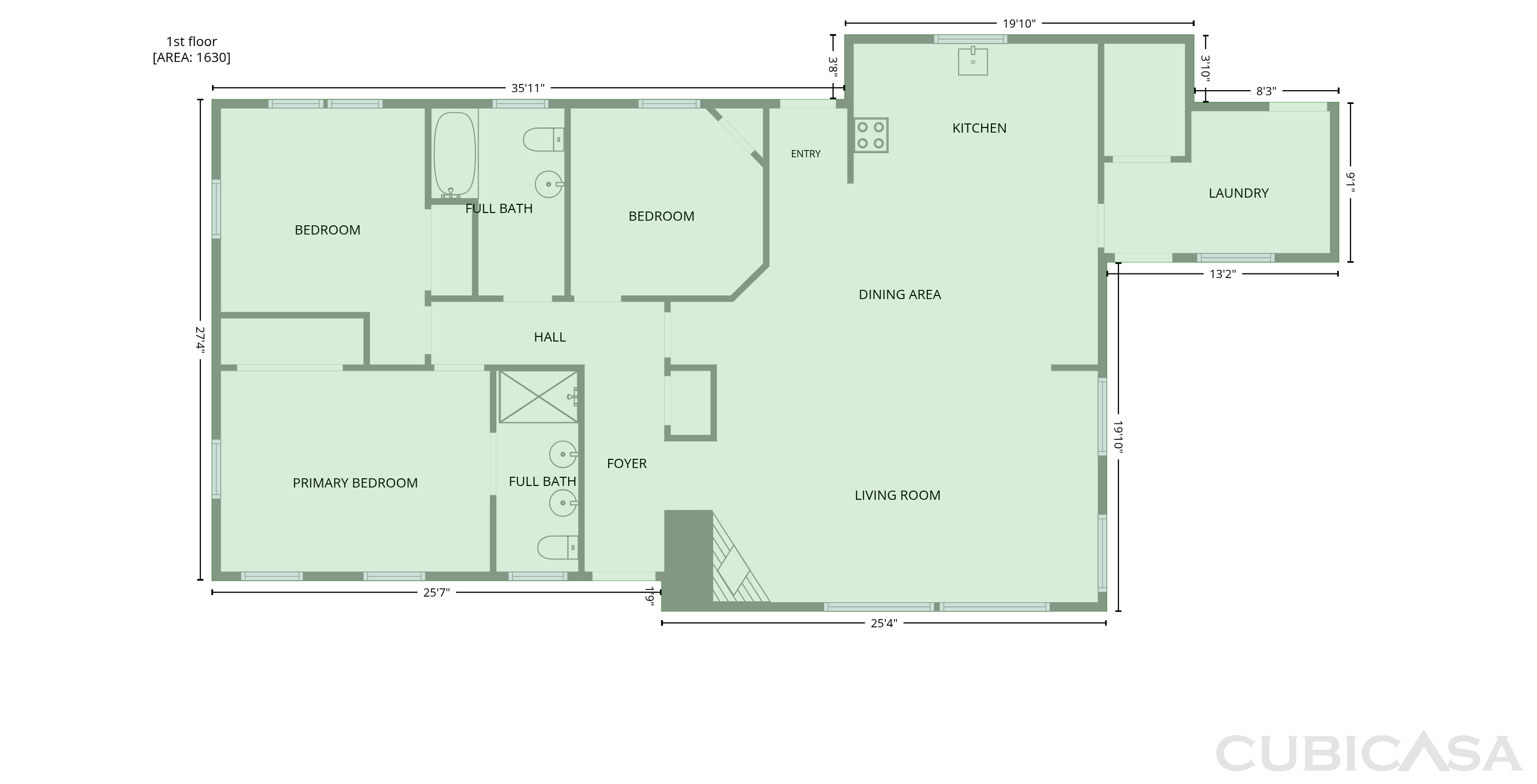 Main Floor of 1605 Auten Rd, Gastonia, NC
