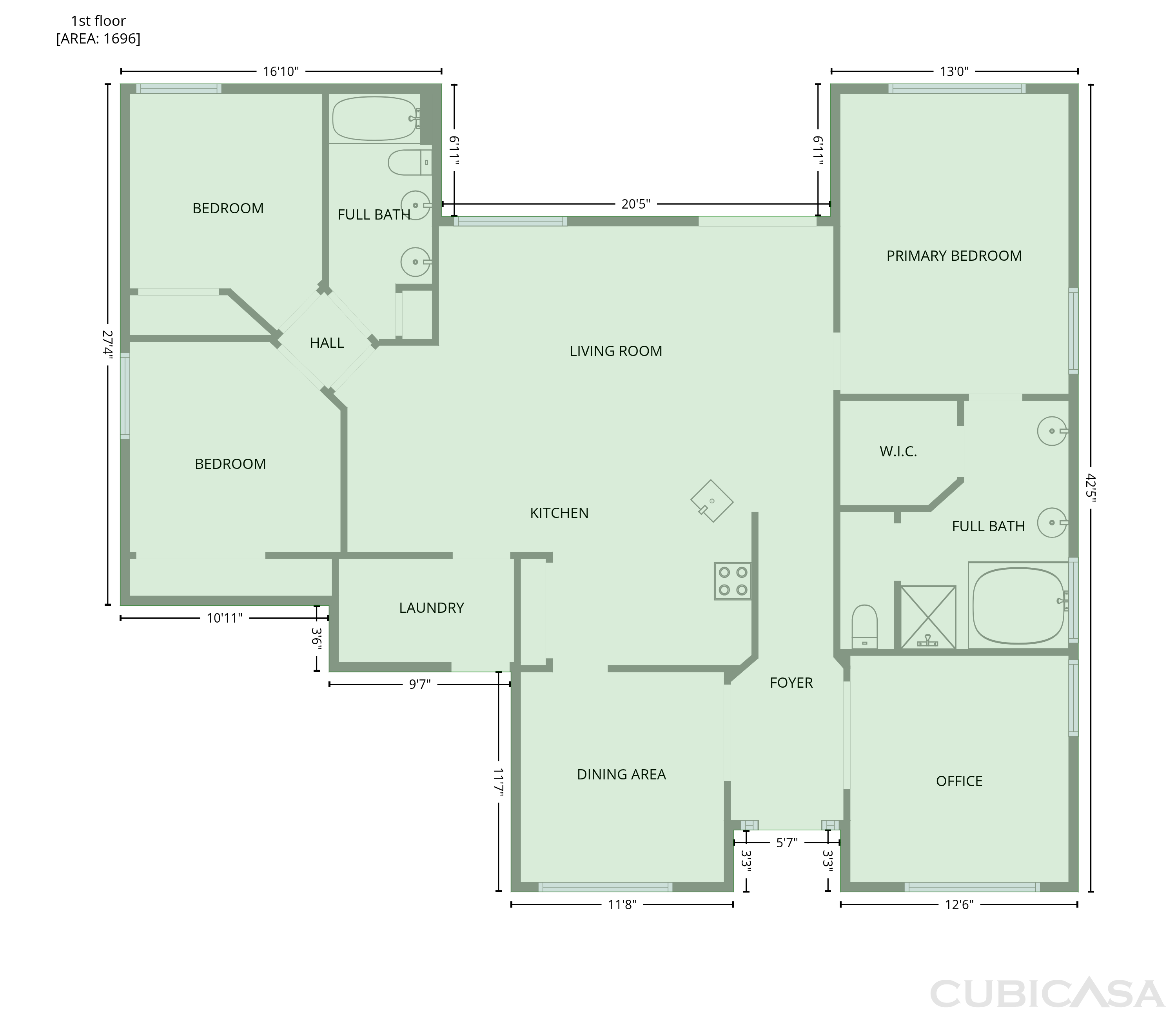 Main Floor of 62 Cordona Dr, Kissimmee, FL
