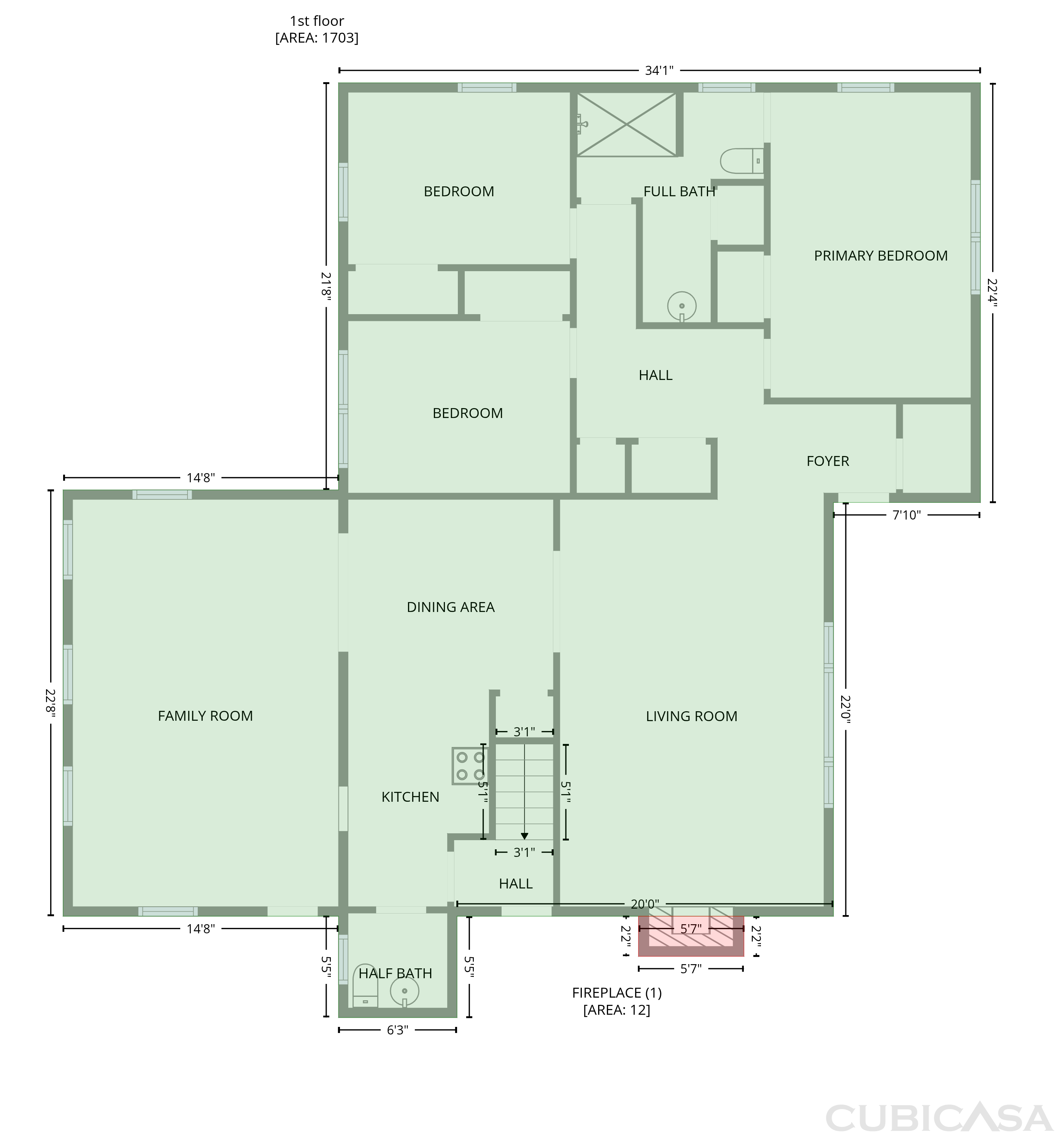 Second Floor of 211 Roshon Dr, Medina, OH