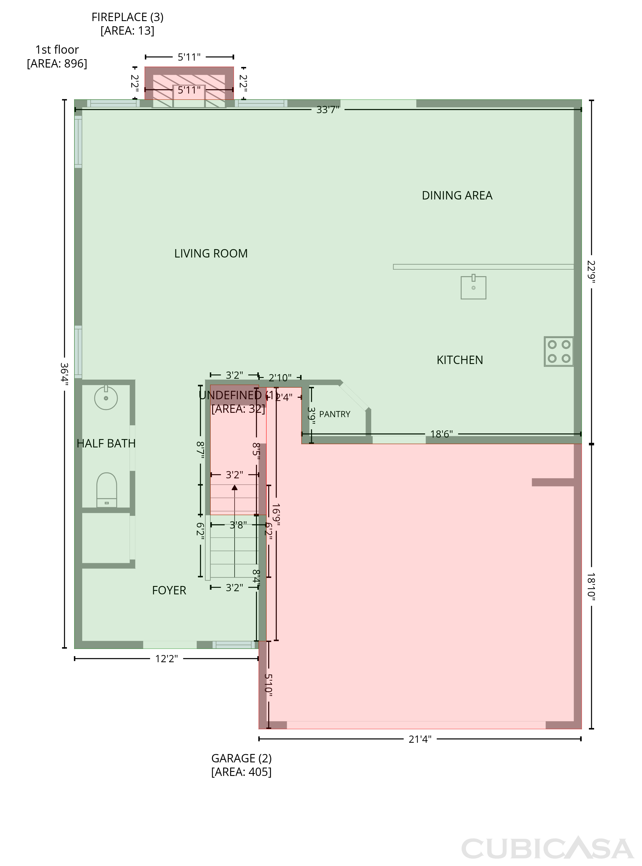 Main Floor of 1317 Hosmer Ct, Wake Forest, NC