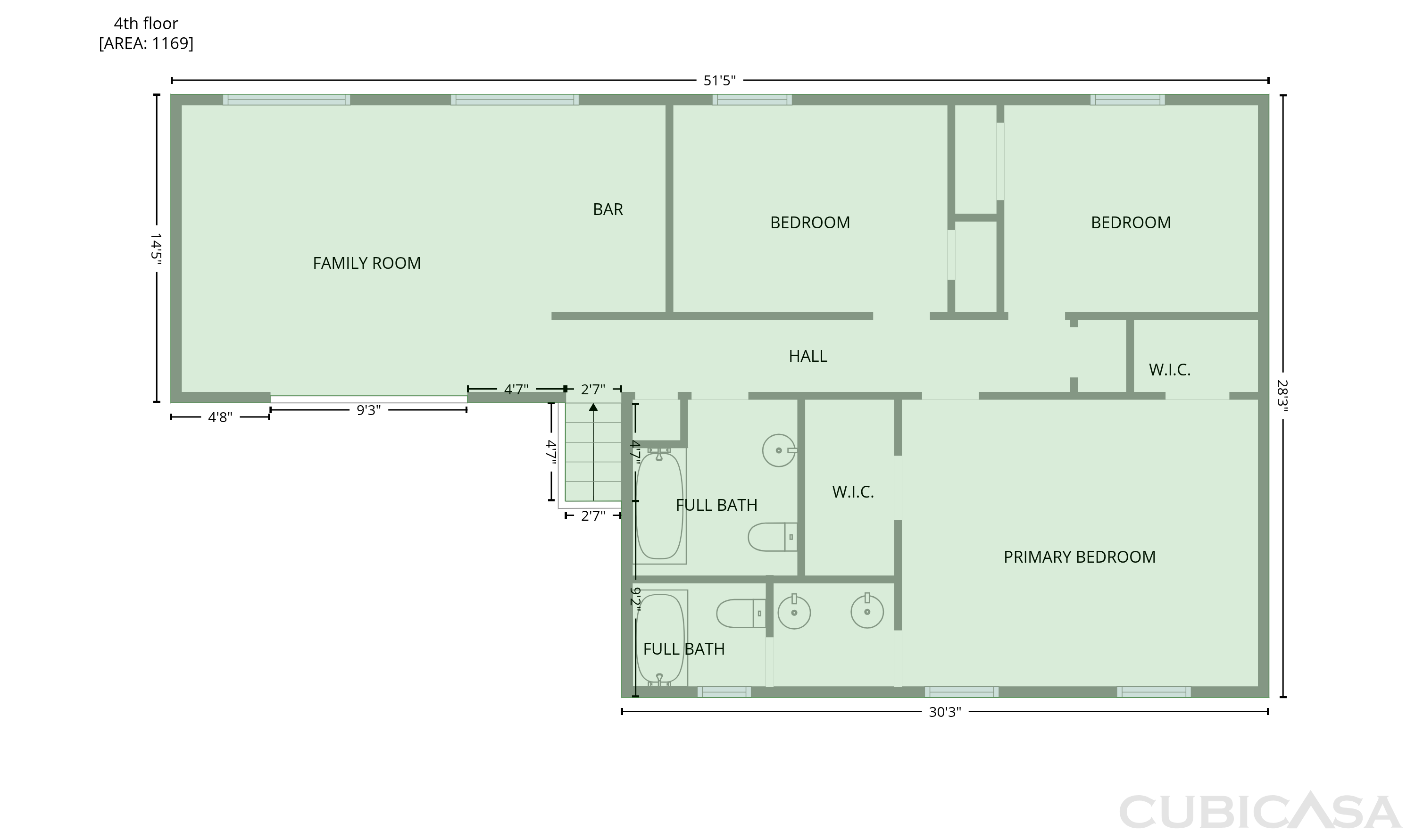 Floor 4 of 6486 Lynndale Ln, Morrow, GA