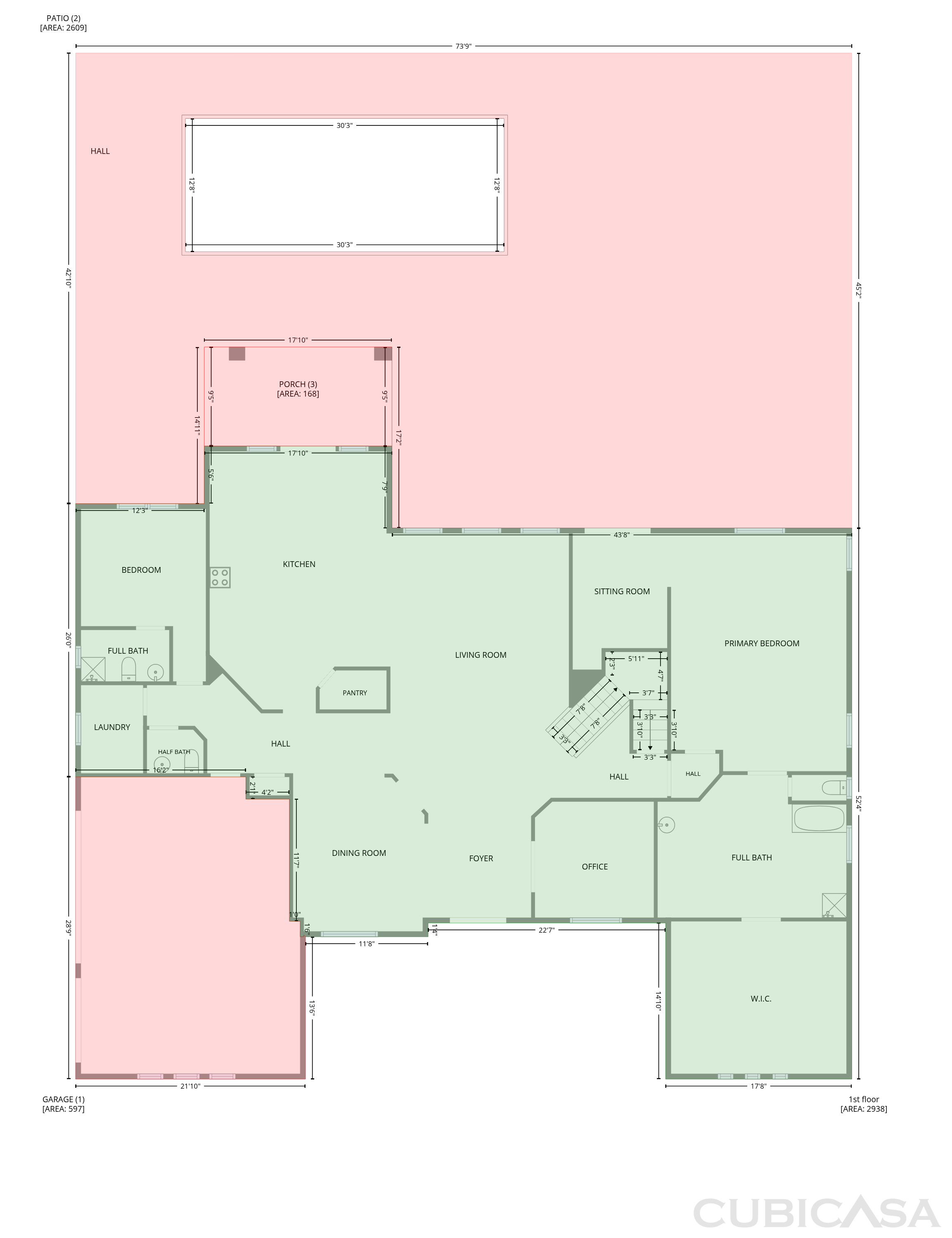 Second Floor of 214 Coastline Rd, Fayetteville, GA
