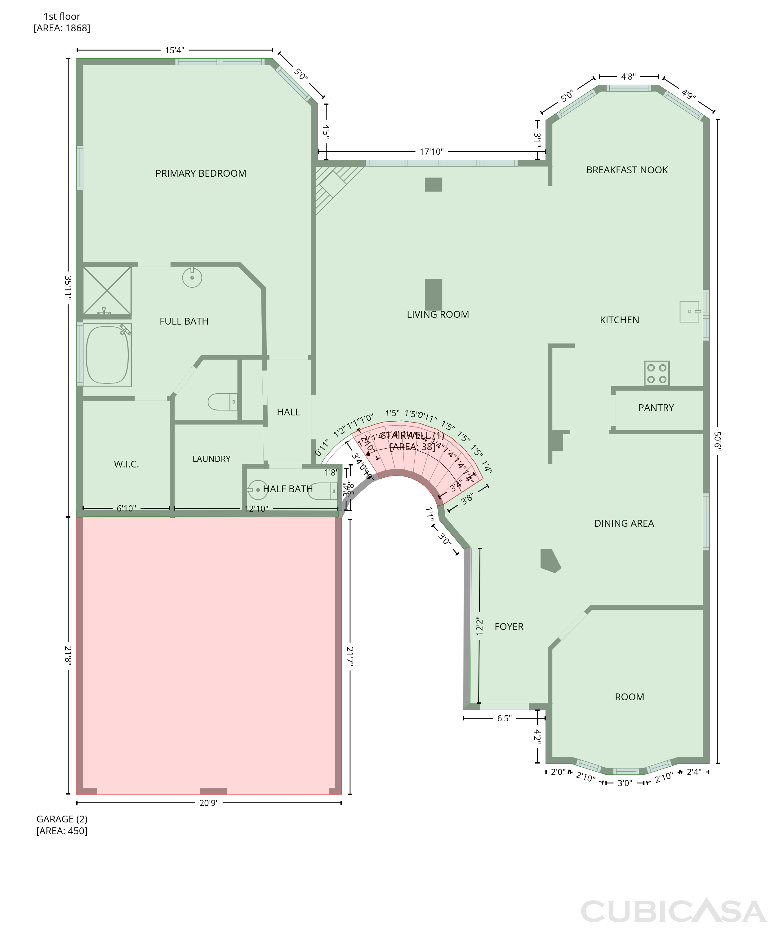 Main Floor of 409 Lone Oak Ct, Kennedale, TX