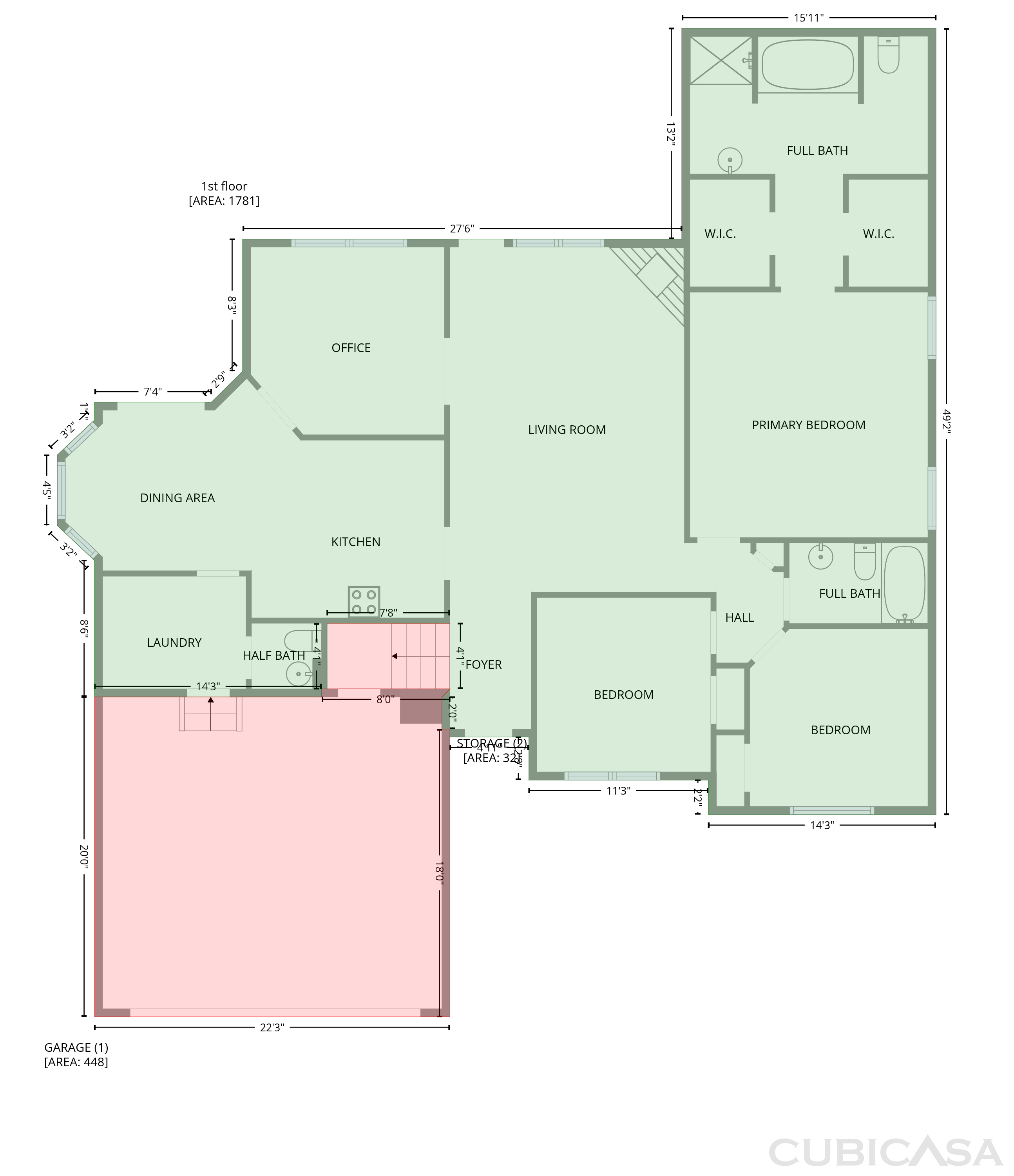 Second Floor of 235 White Cloud Trl, Murfreesboro, TN