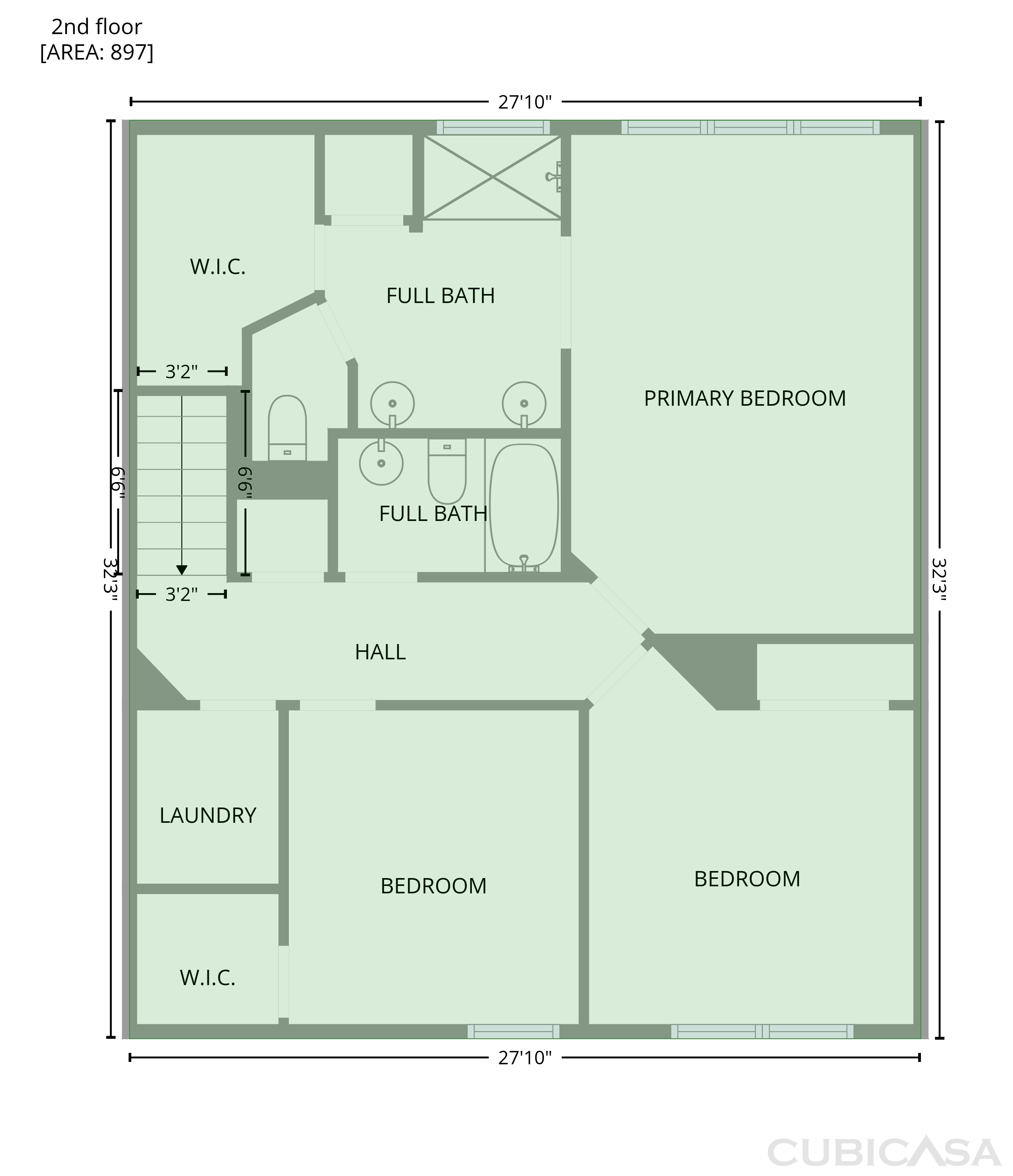 Second Floor of 11747 Huxley Rd, Charlotte, NC