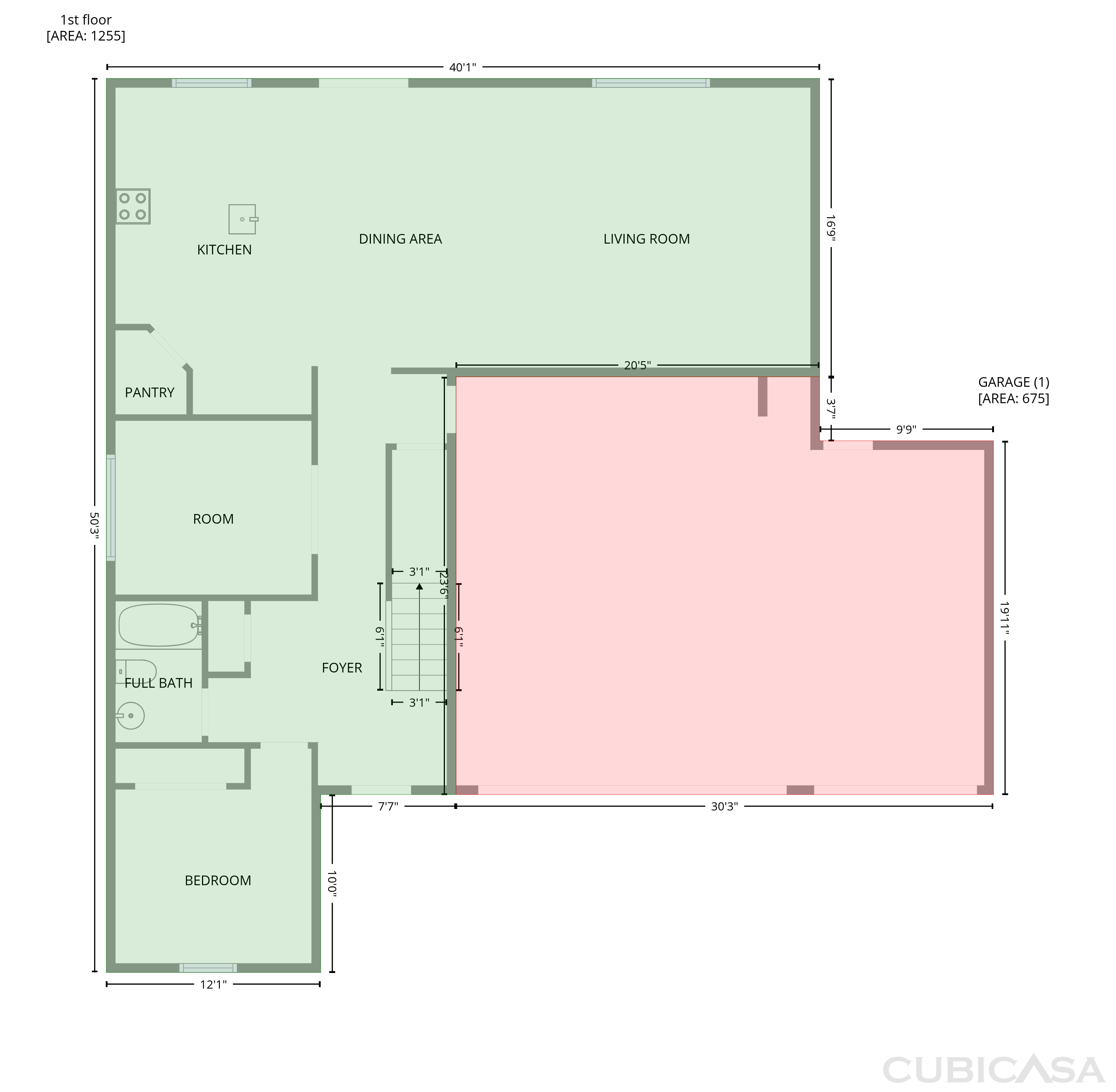 Main Floor of 2040 E Piedmont Pl, Casa Grande, AZ