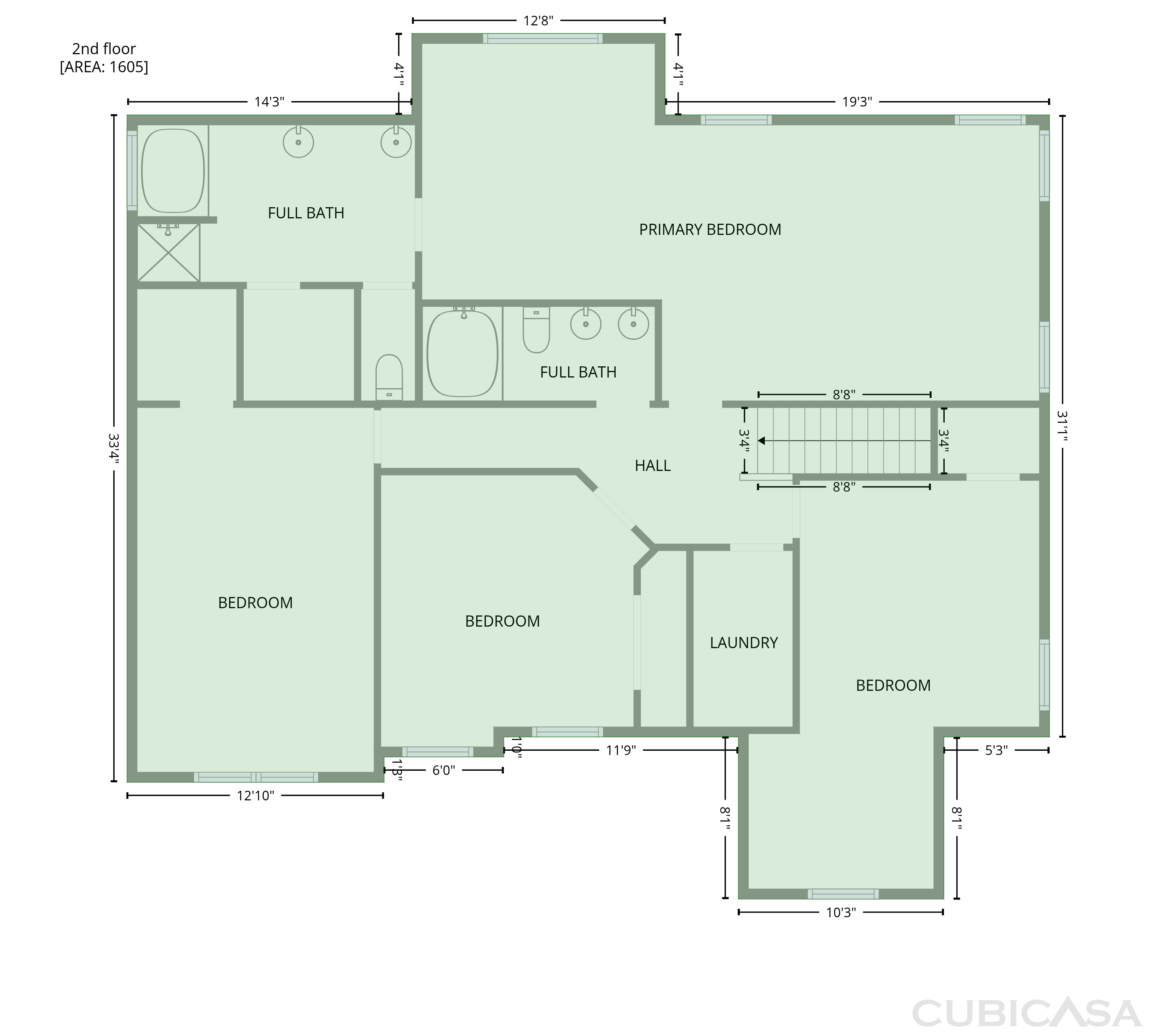 Second Floor of 8902 Woodland Hills Rd, Charlotte, NC