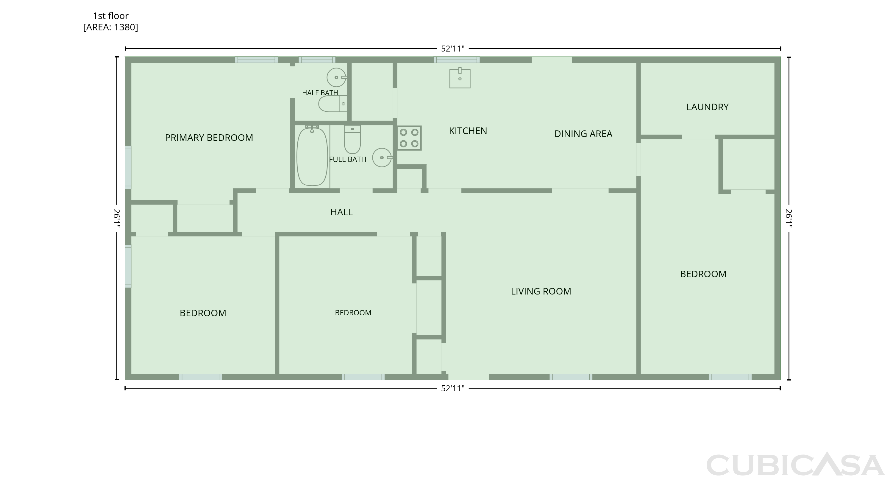 Main Floor of 1812 Empress Ave, Augusta, GA