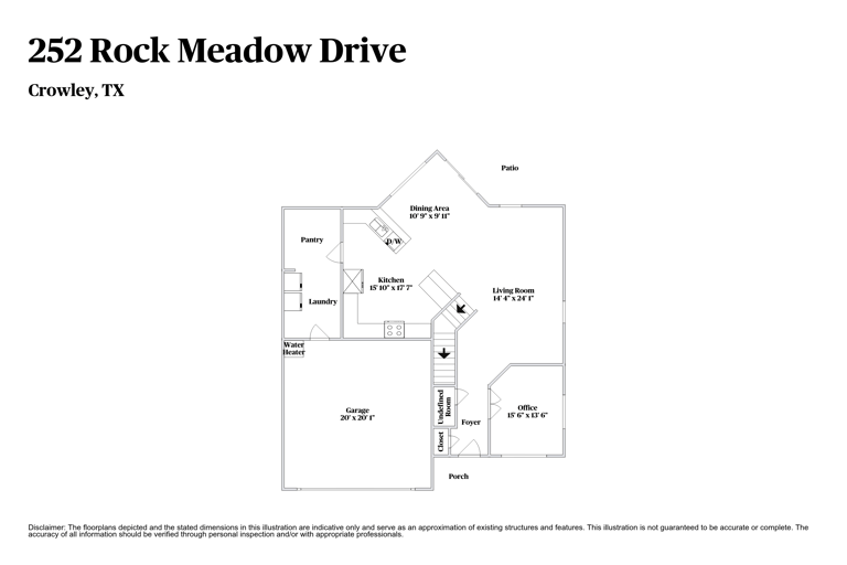 Photo 6 of 28 - 252 Rock Meadow Dr, Crowley, TX 76036