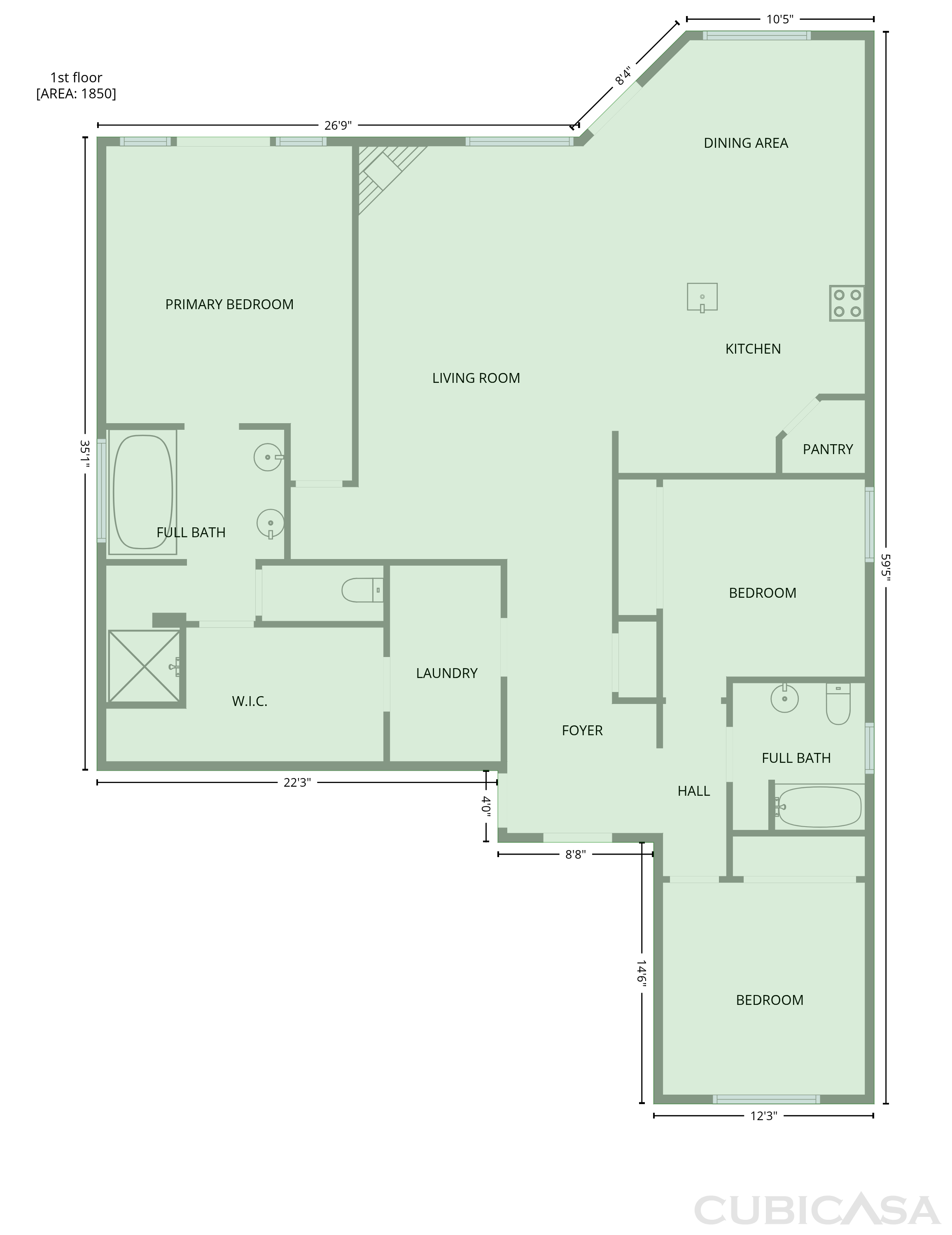 Main Floor of 1625 35th St SE, Rio Rancho, NM