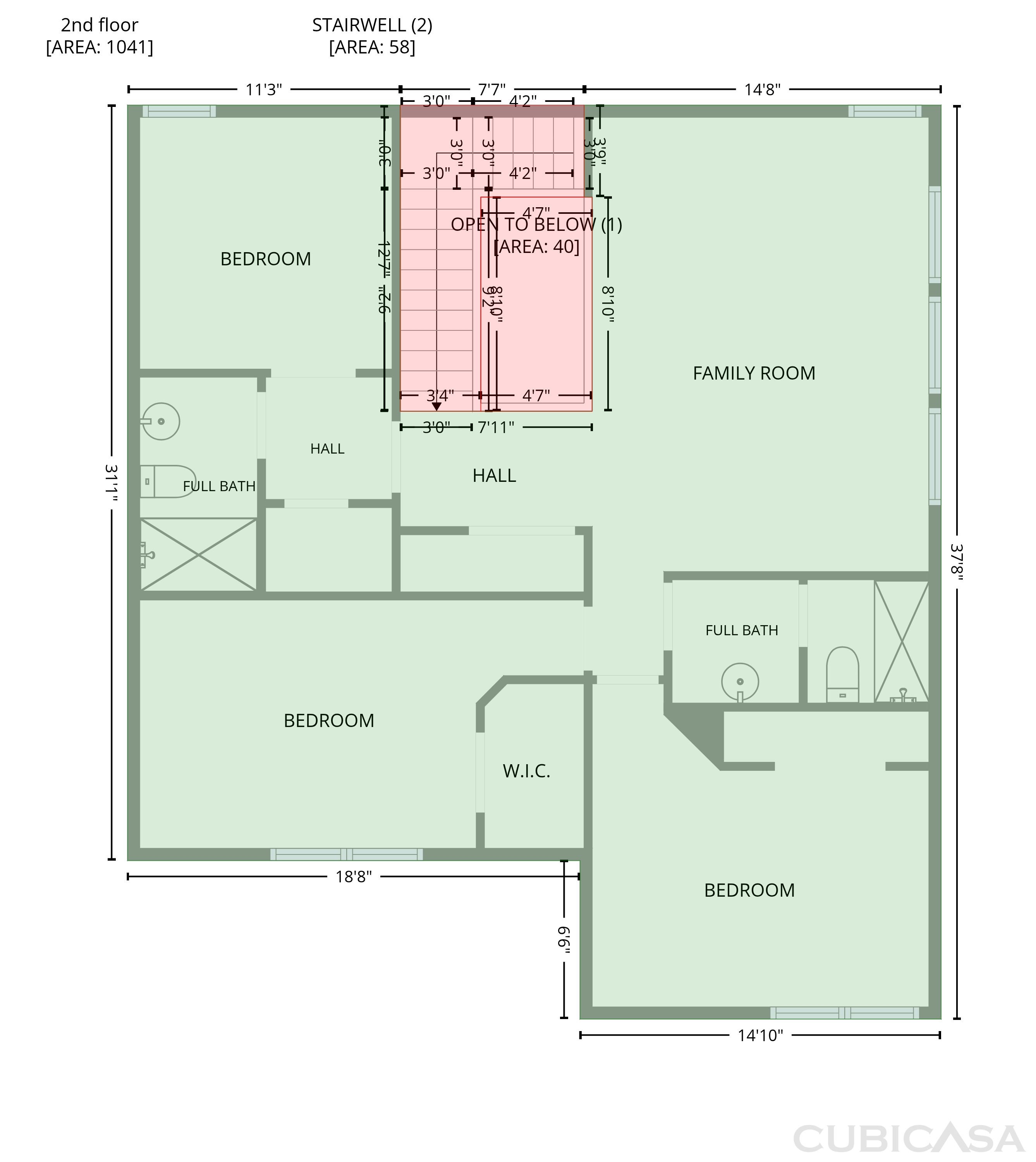 Second Floor of 3357 Monarch Pass Dr, Arlington, TX