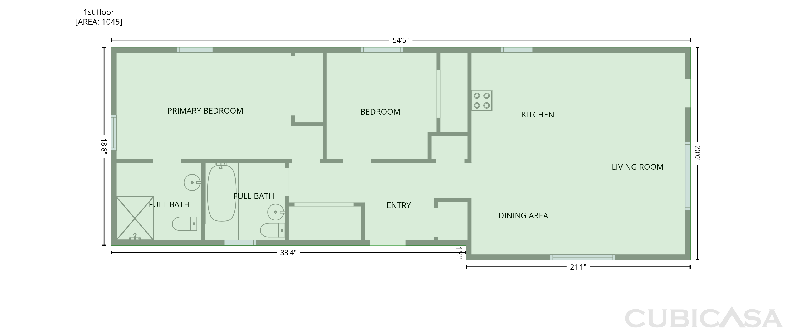 Main Floor of 821 W Jackson St, Morris, IL