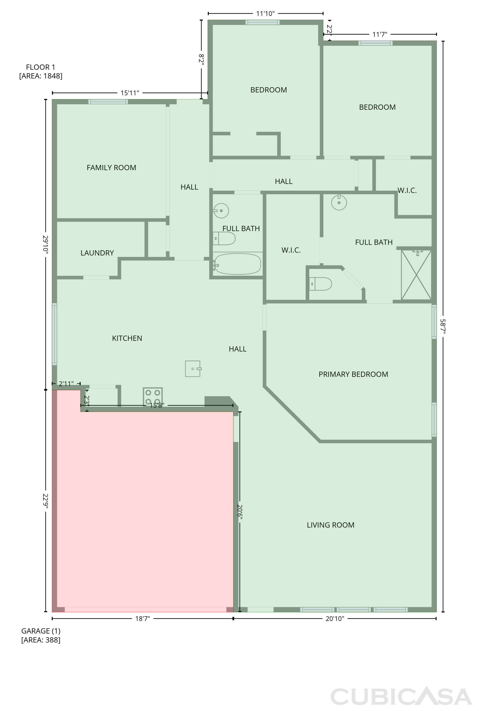 Main Floor of 2052 Fair Weather Dr, Lancaster, TX
