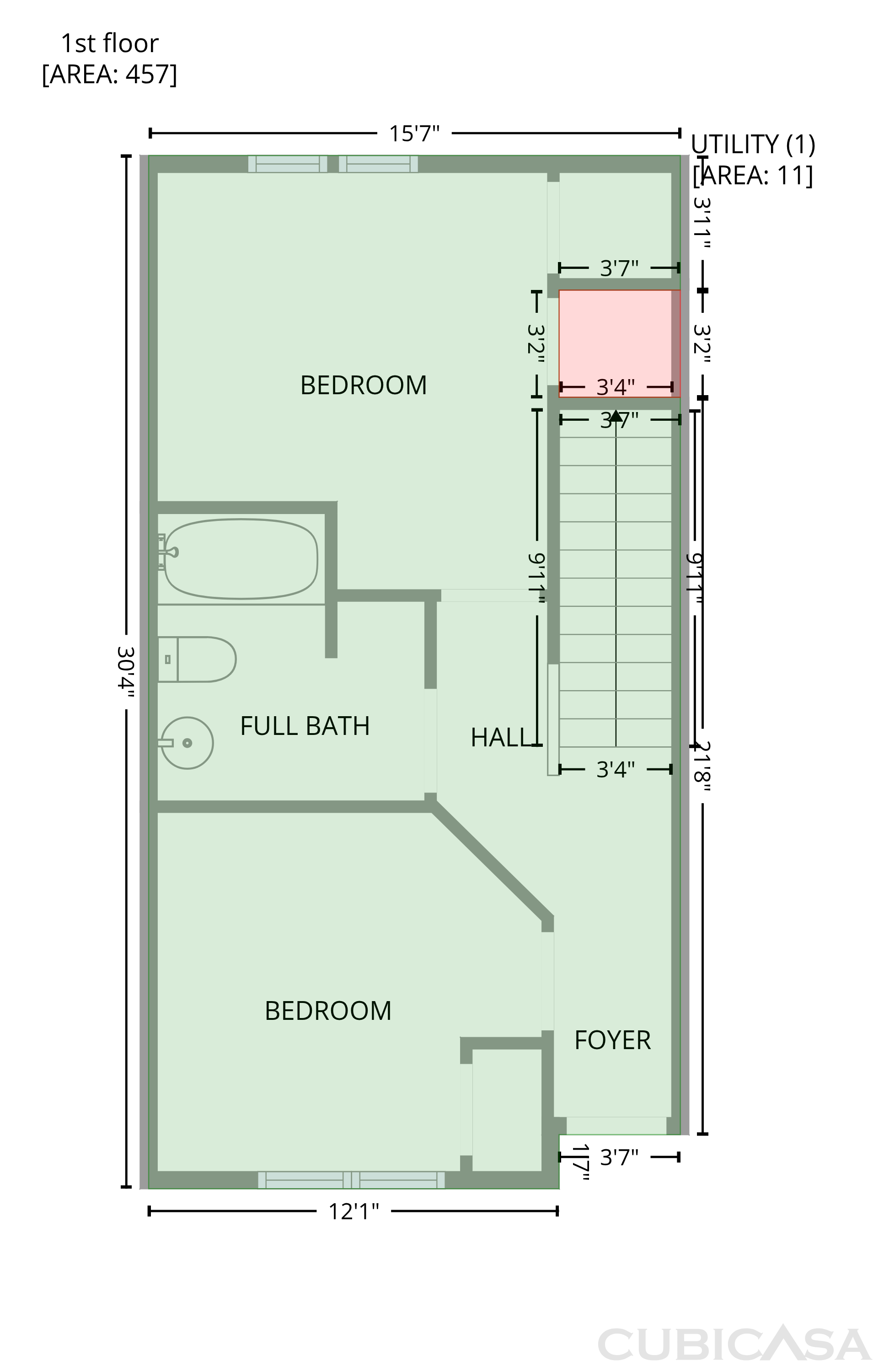 Main Floor of 1031 Skyline View Way, Charlotte, NC