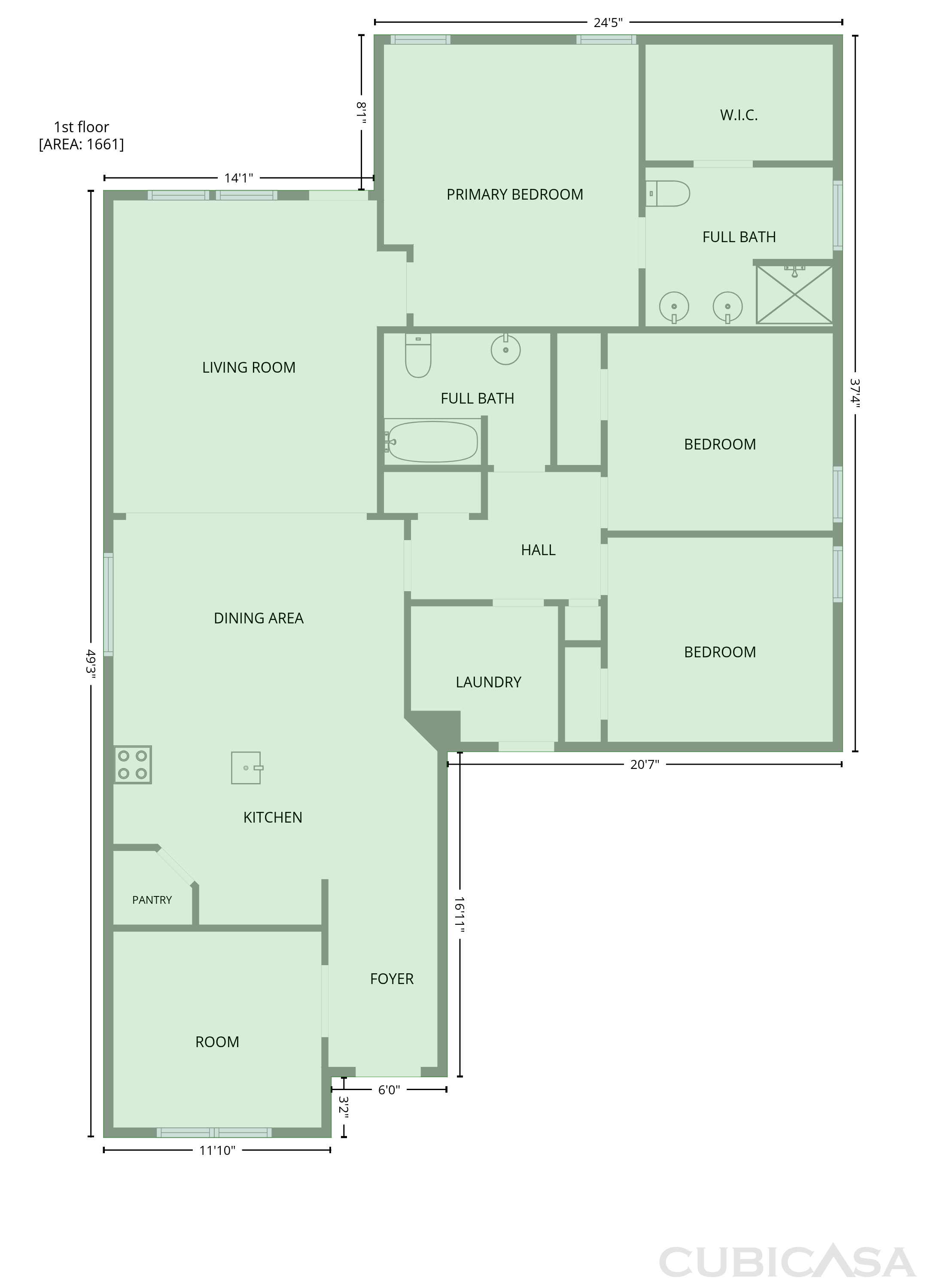 Main Floor of 6337 Pontoon St, Fort Worth, TX