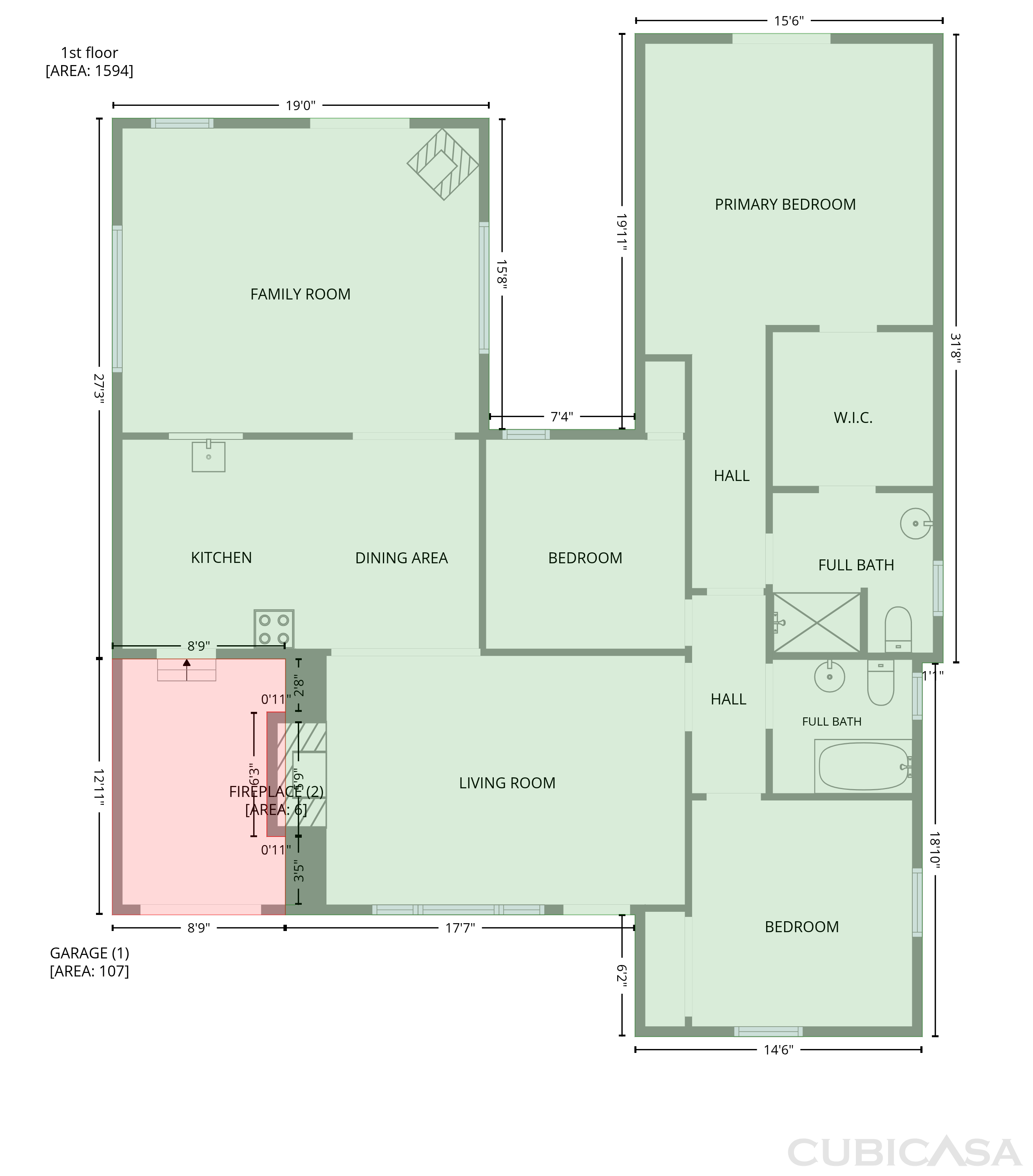Main Floor of 3450 Sierra View Ln, Sacramento, CA