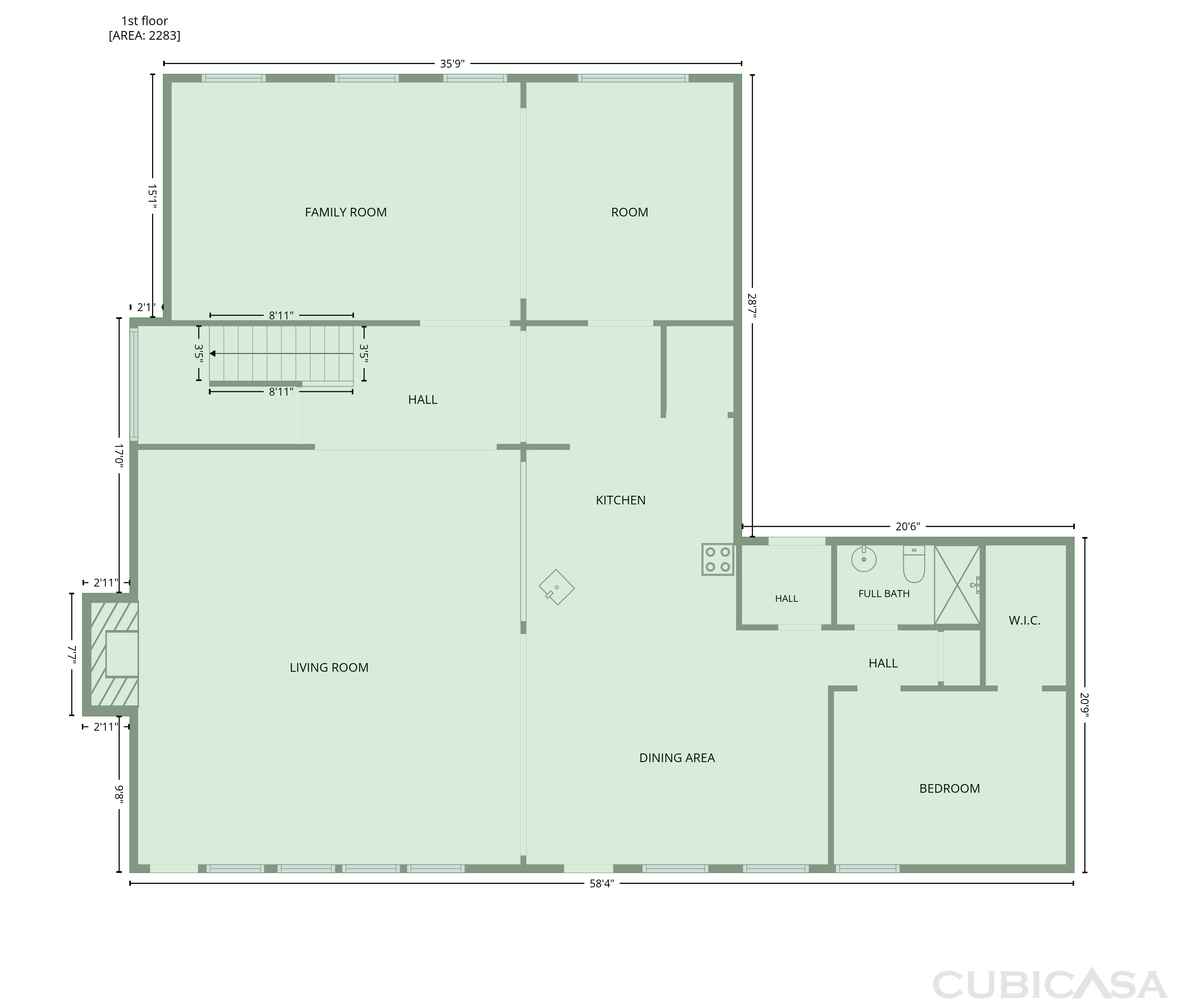 Main Floor of 332 Warwick Pl, McDonough, GA