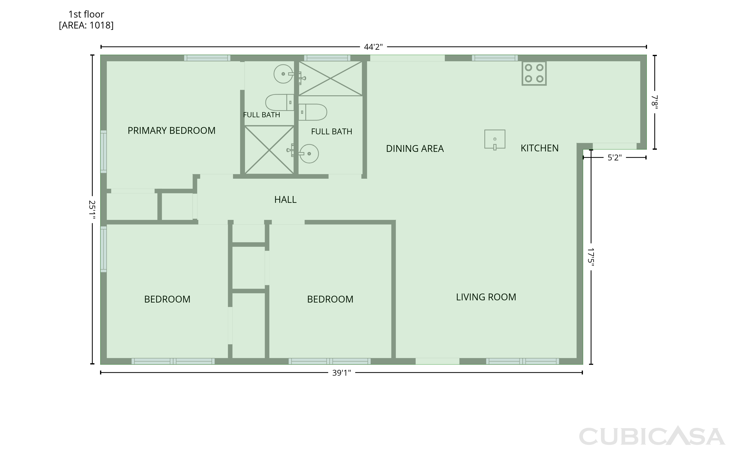 Main Floor of 4727 Elkan Ave, Macon, GA