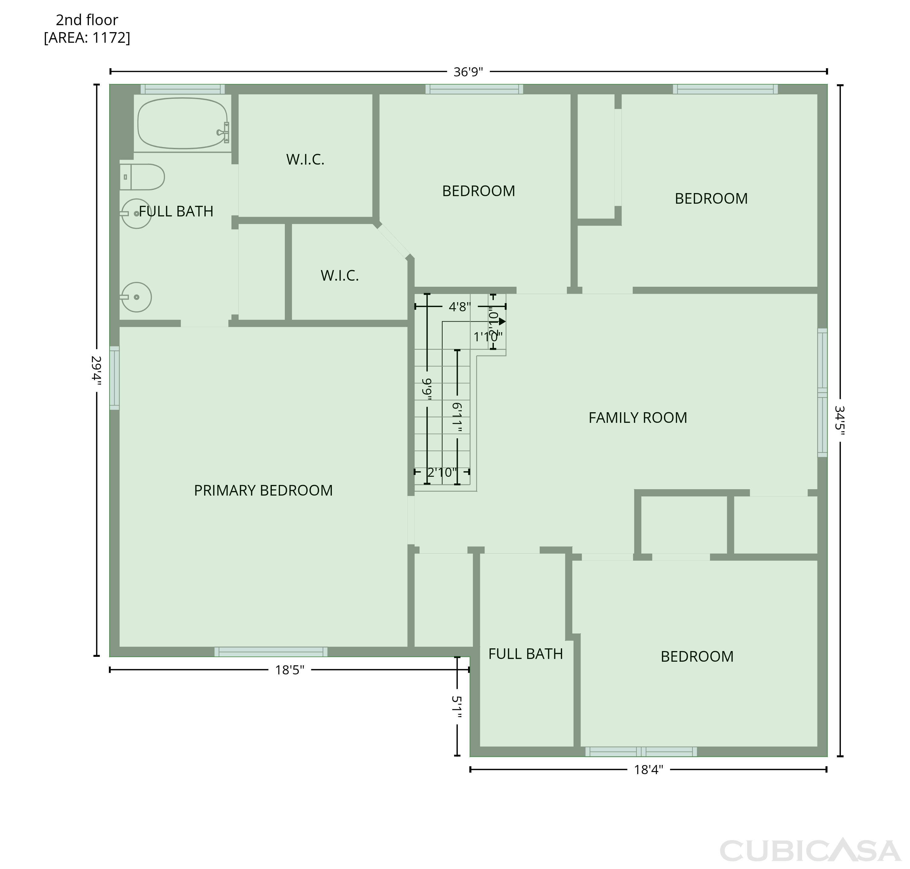 Second Floor of 8423 Berry Knoll Dr, Universal City, TX