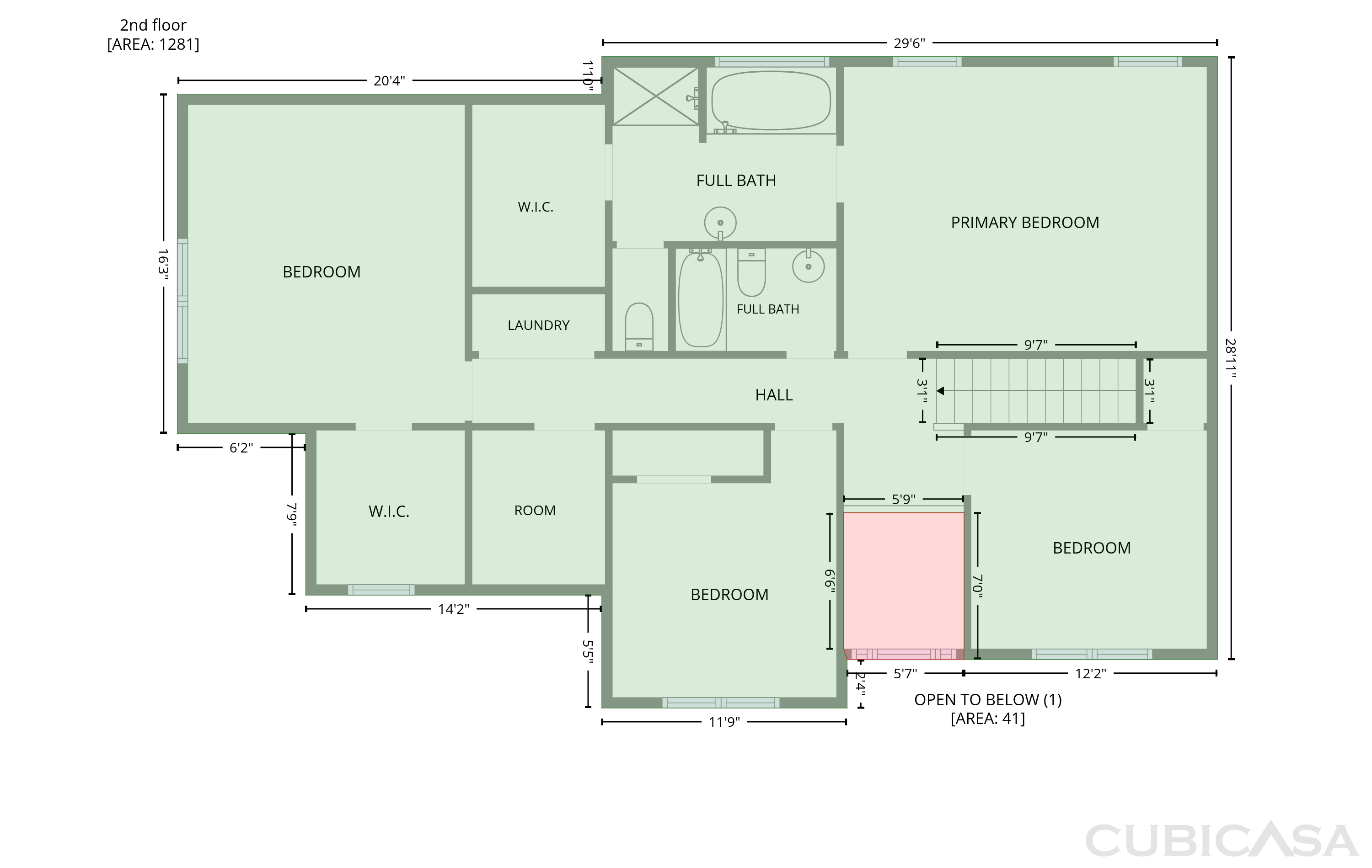 Second Floor of 2470 Miller Oaks Cir, Decatur, GA