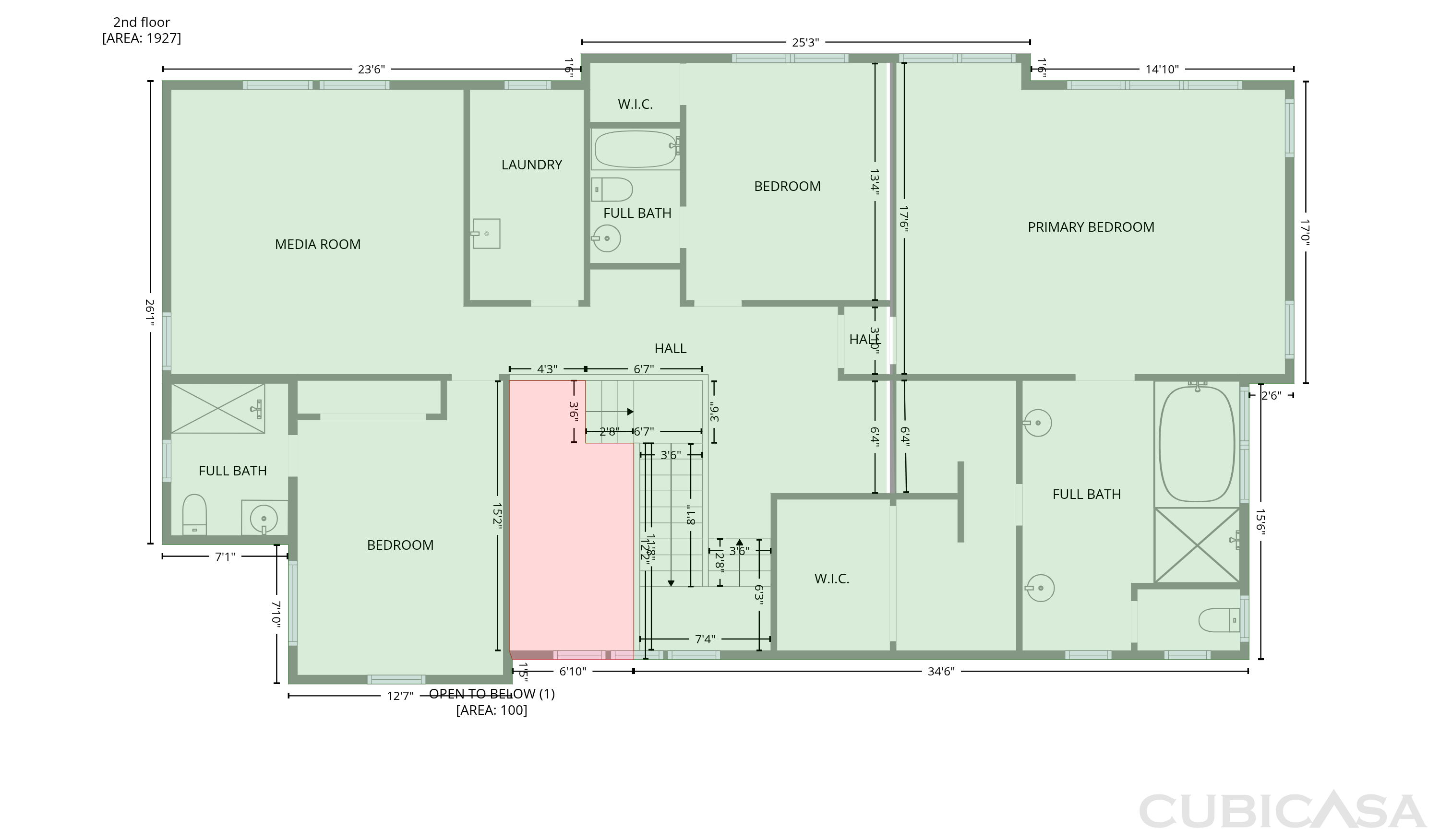 Second Floor of 5601 Lakepointe Dr, Rocklin, CA